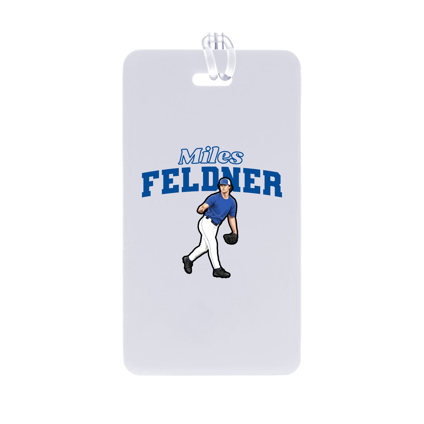 Bag Tag — Name Arch in Classic