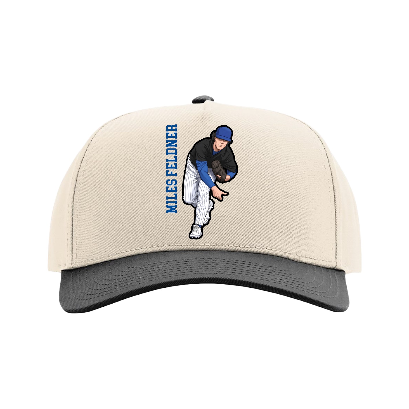 Full Fabric Five-Panel Champ Cap