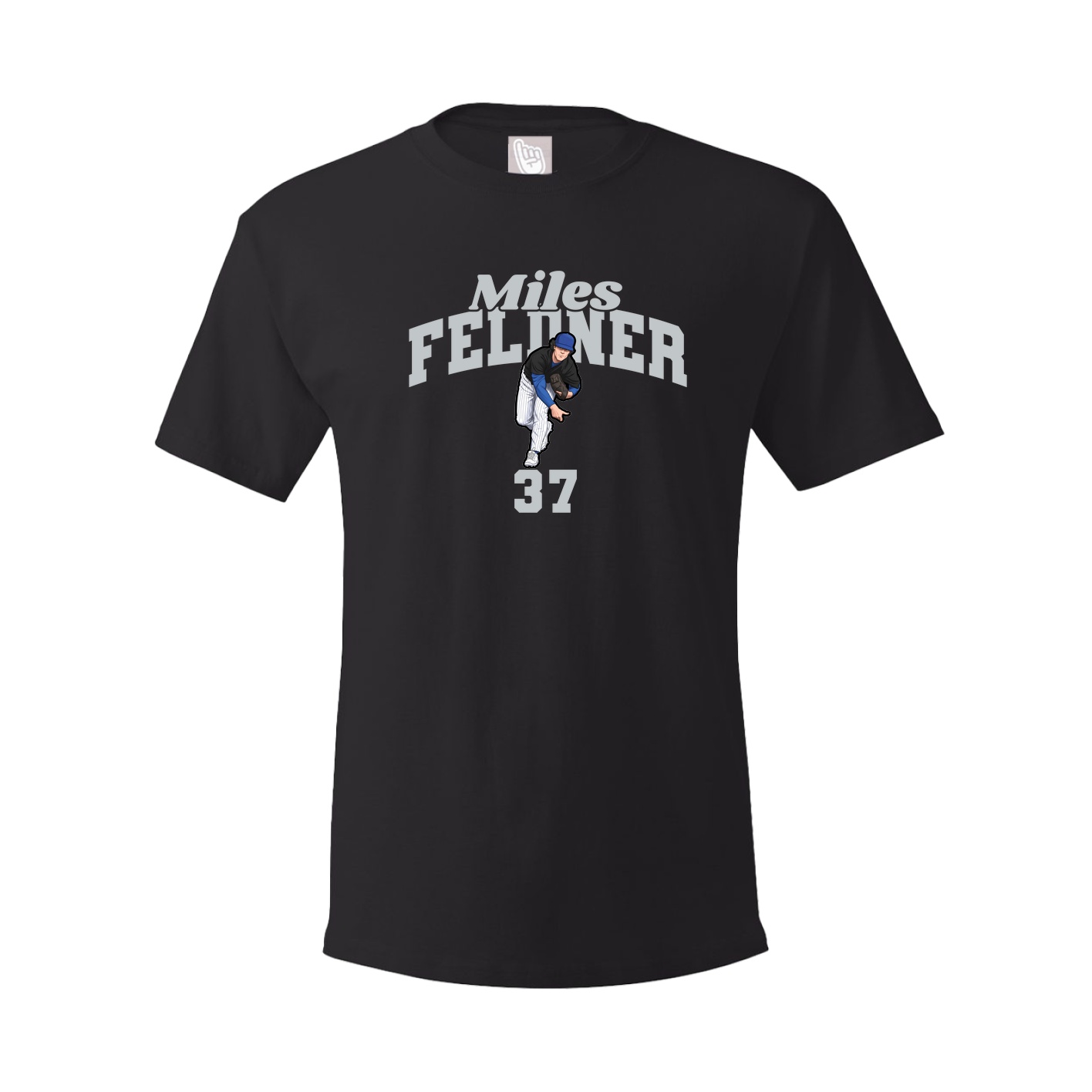Youth Tee — Signature Arch in Black