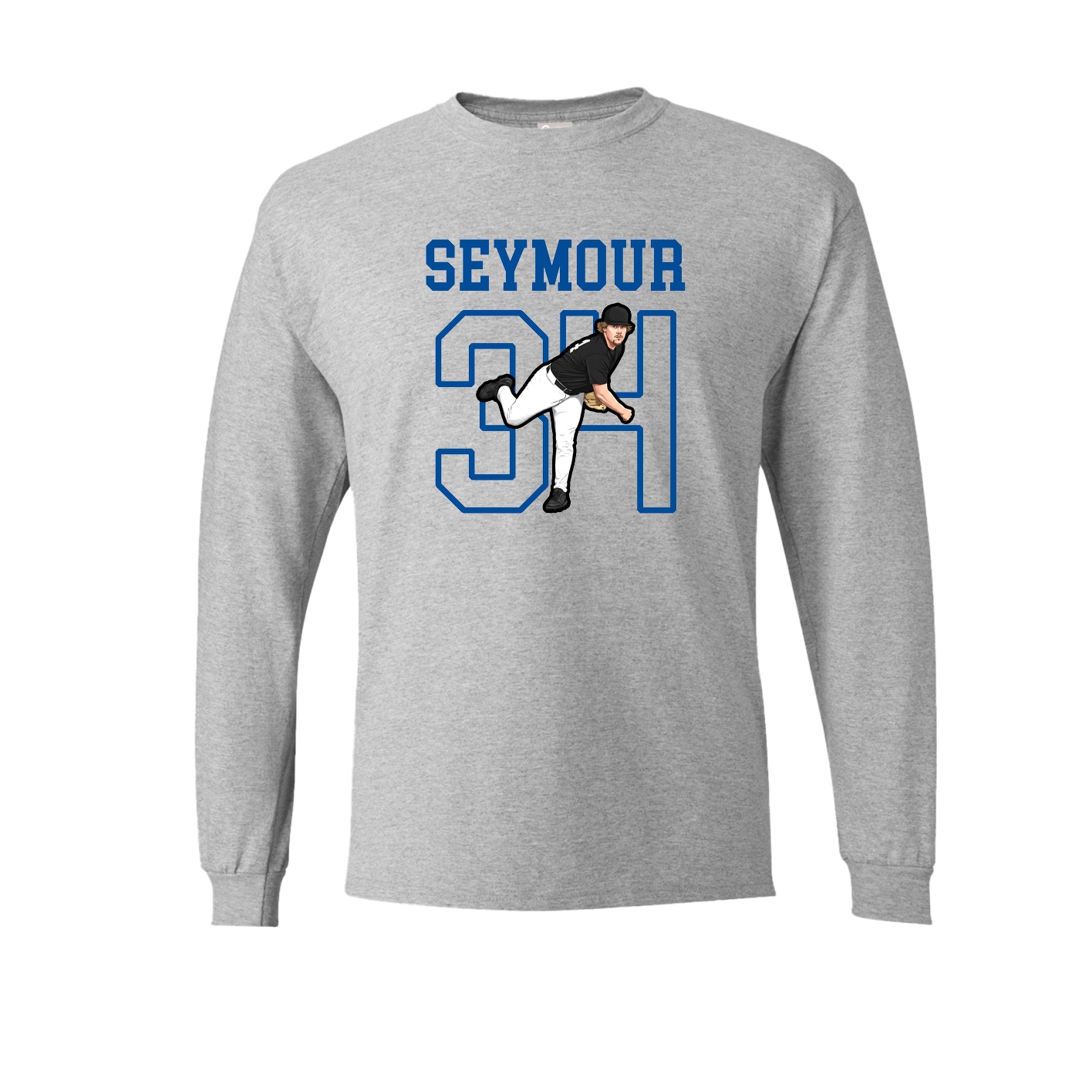 Long Sleeve Tee — Shirsey in Grey