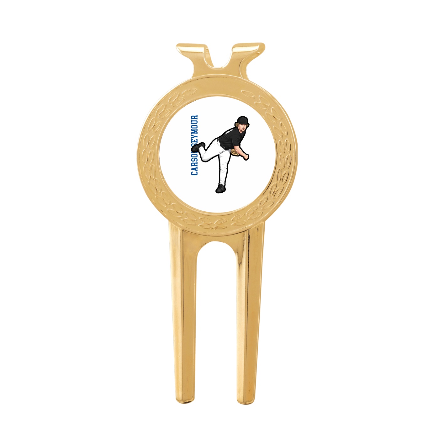Divot Tool with Ball Marker — Name Vertical in Classic