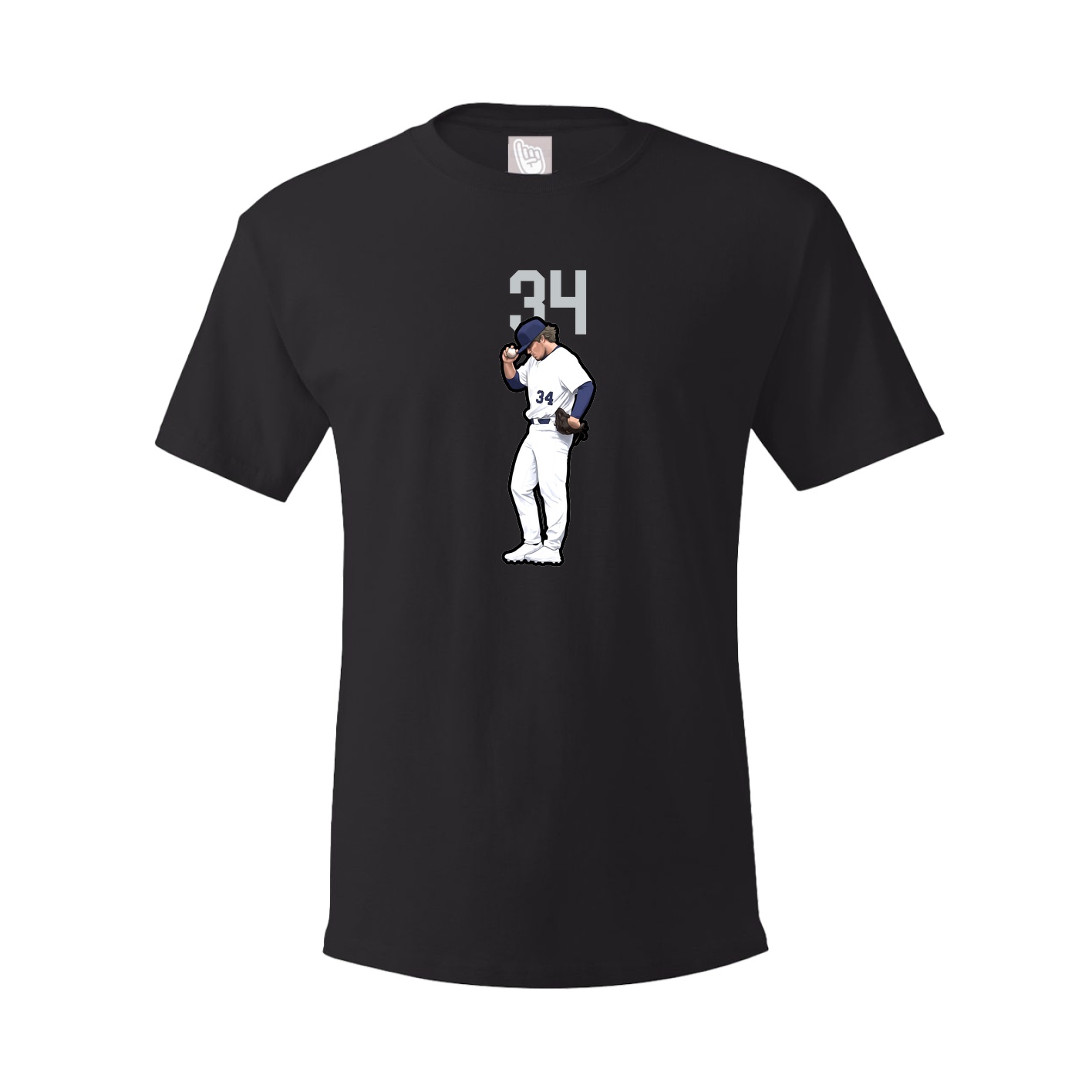 Tee — Number Top in Black