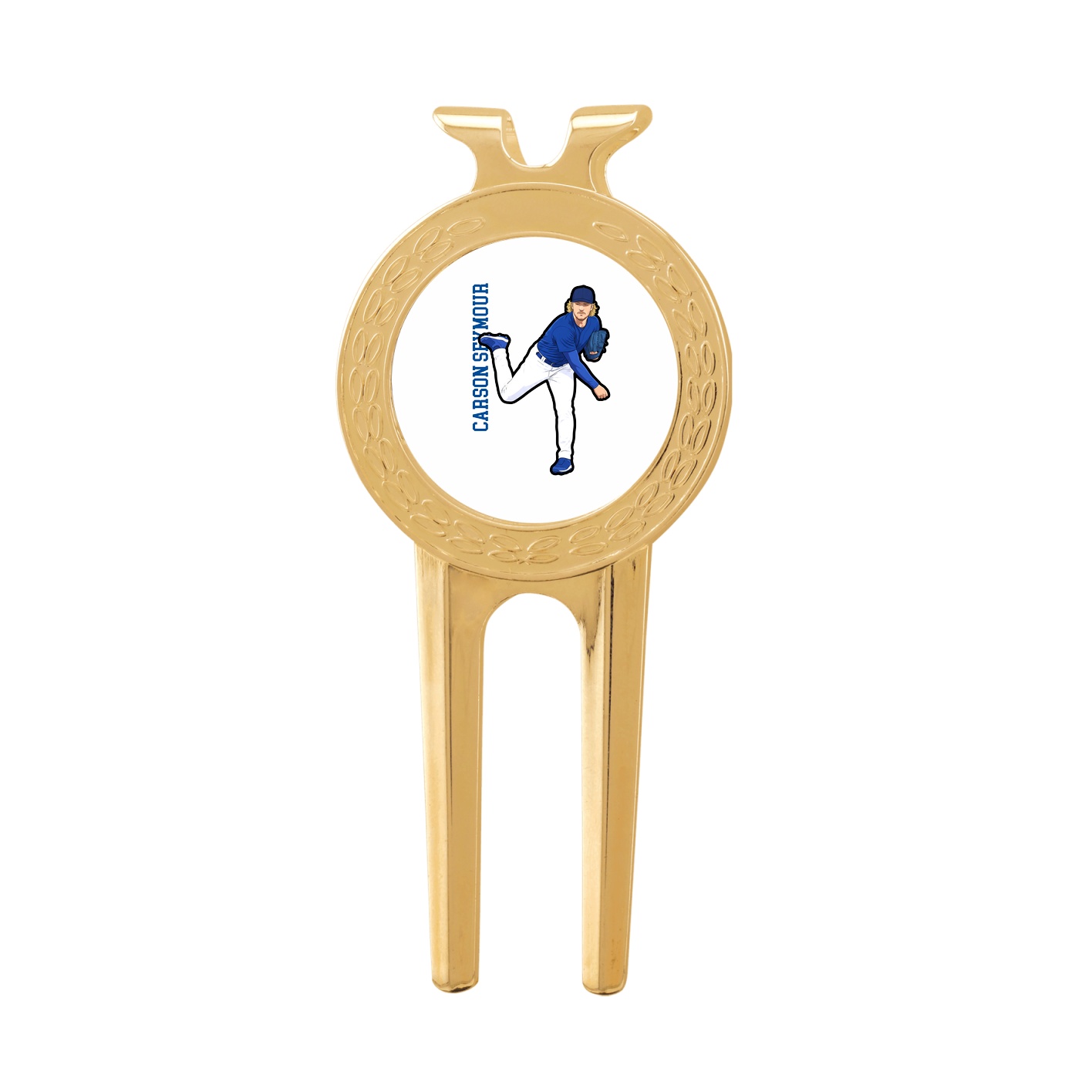 Divot Tool with Ball Marker — Name Vertical in Classic