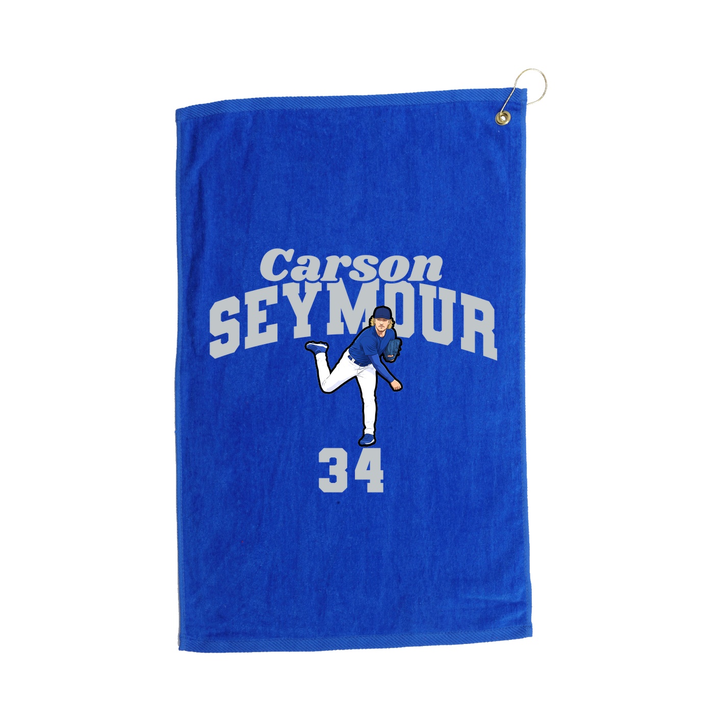Golf Towel — Signature Arch in Royal