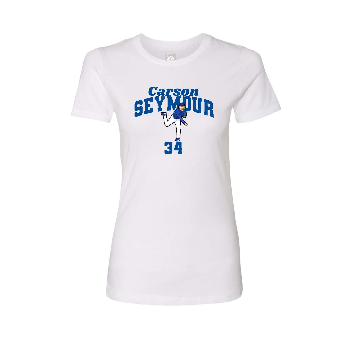 Womens Tee — Signature Arch in White