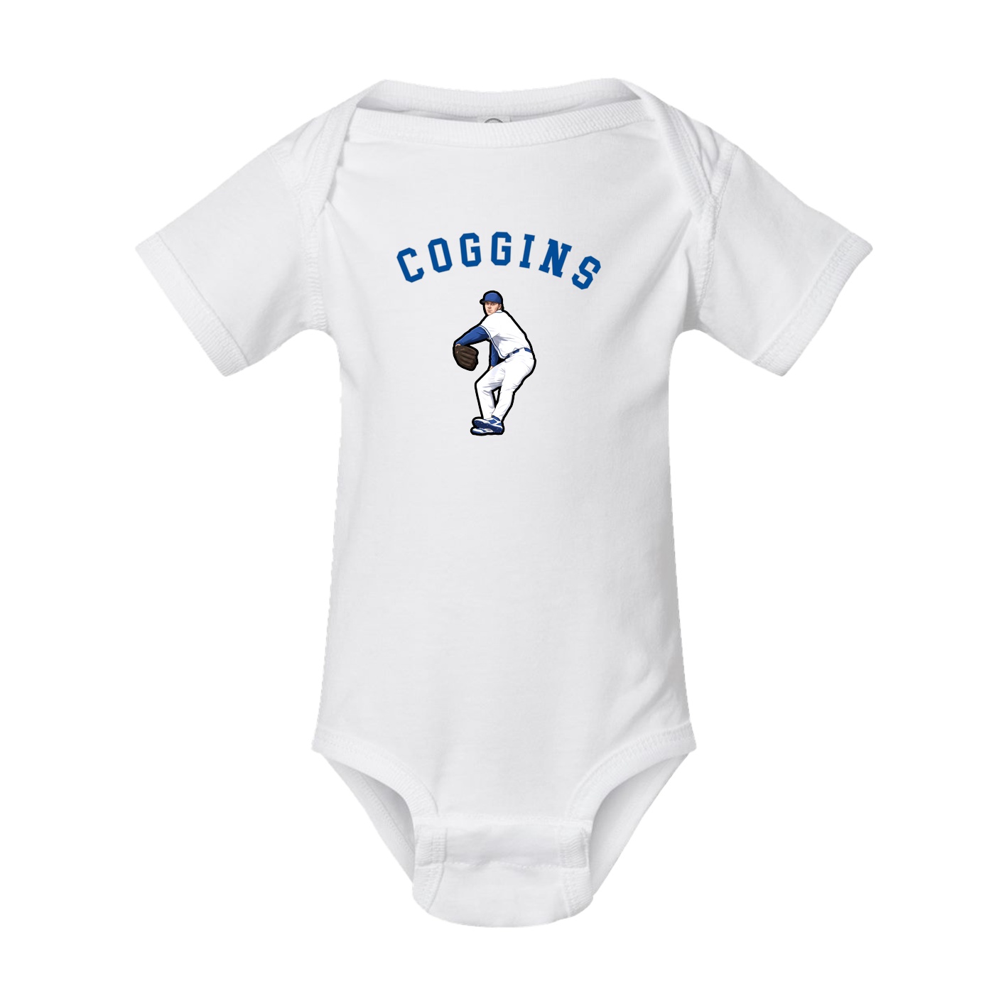 Baby Onesie — Shirsey Arch in White