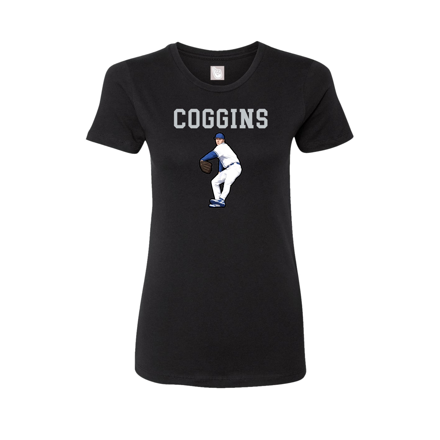 Fitted Women's Tee — Shirsey in Black