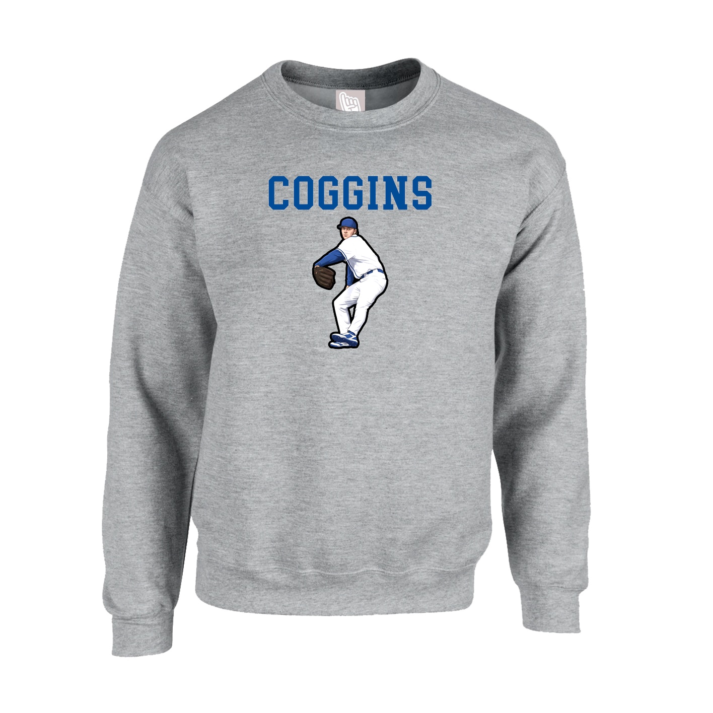 Fleece Crew — Shirsey in Grey