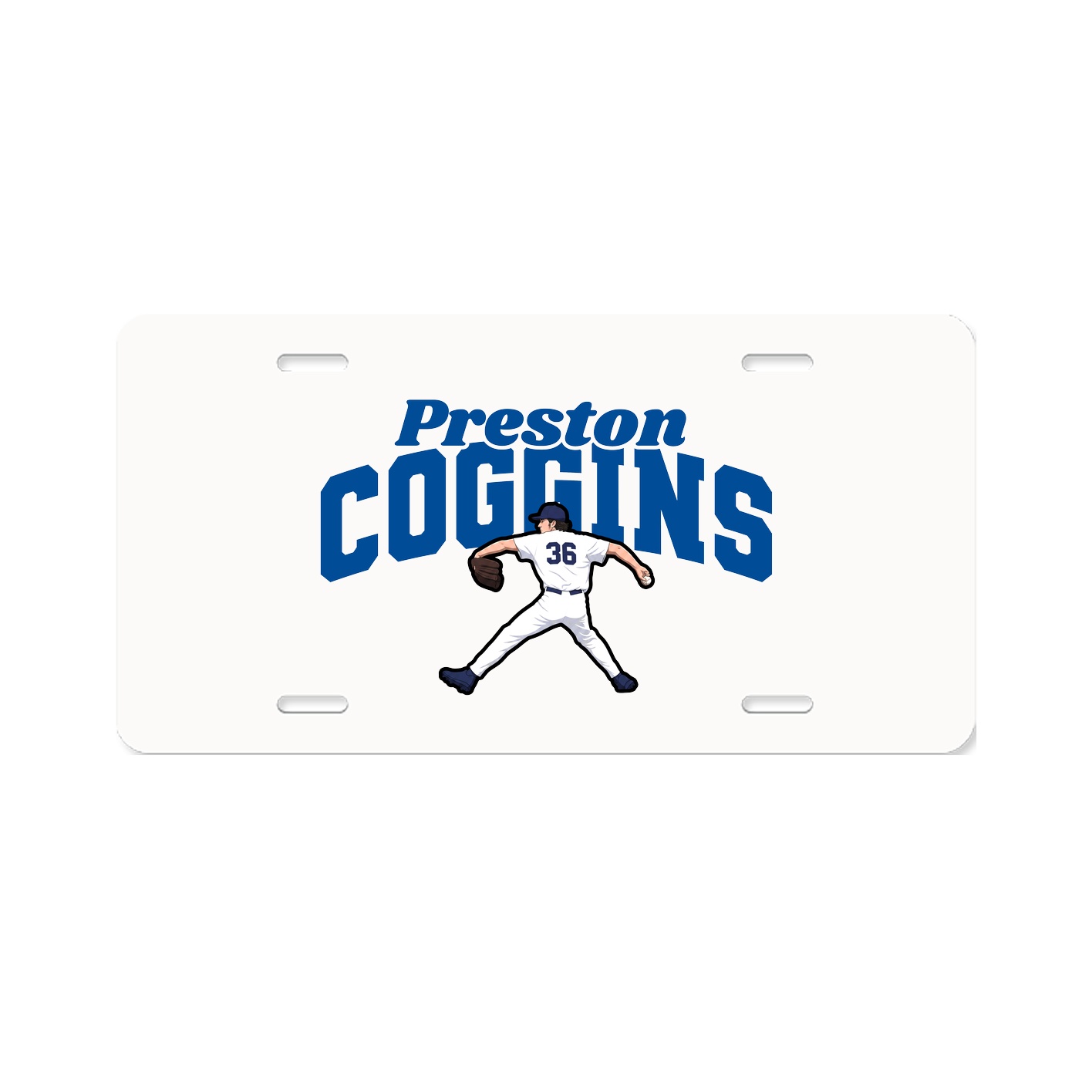 License Plate — Signature Arch in Classic