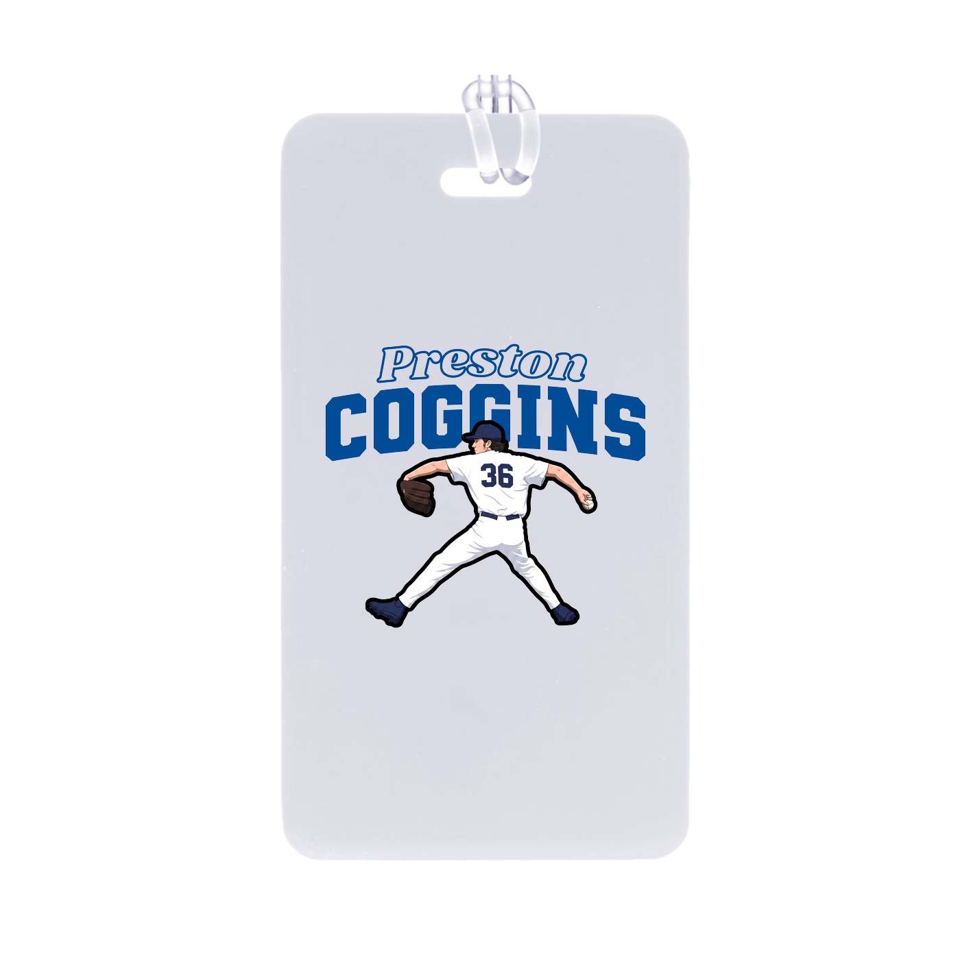 Bag Tag — Name Arch in Classic