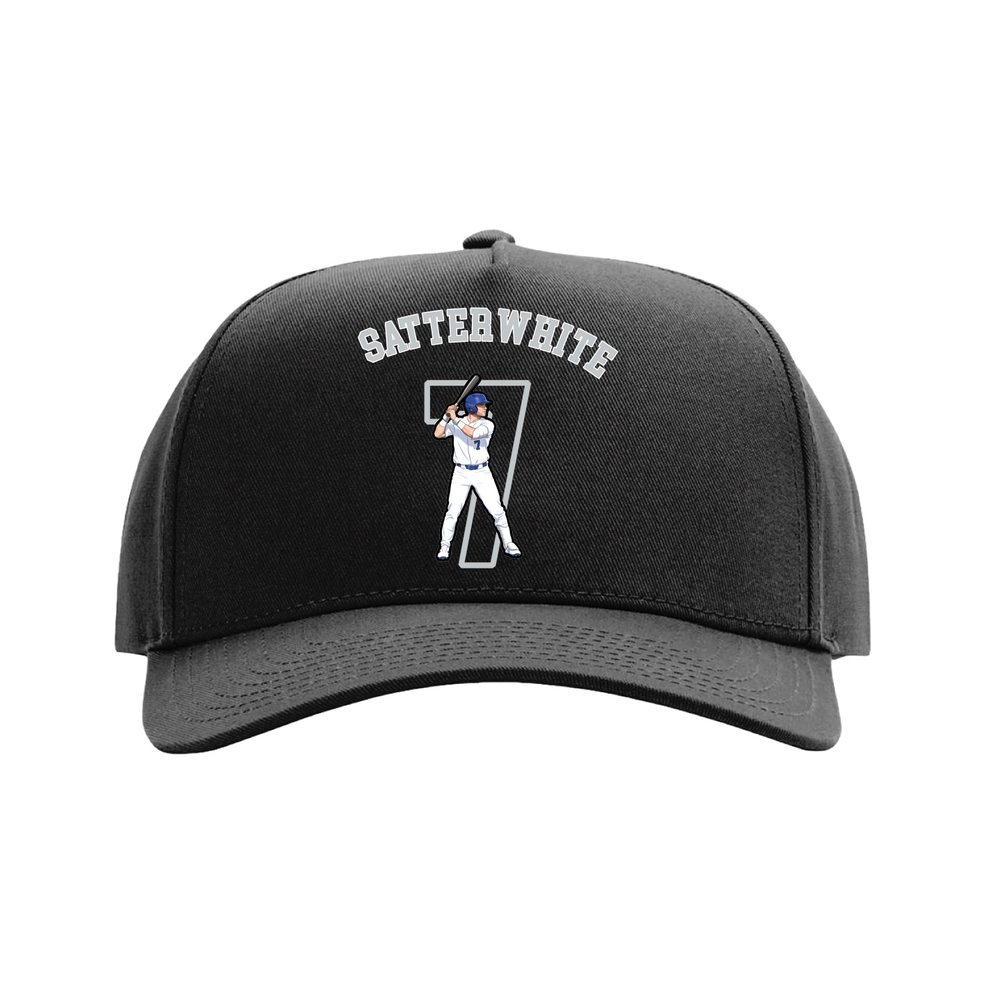 Full Fabric Five-Panel Champ Cap