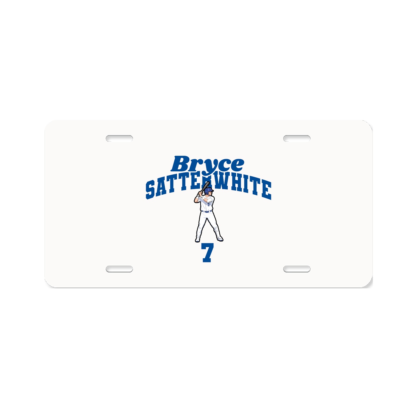 License Plate — Signature Arch in Classic