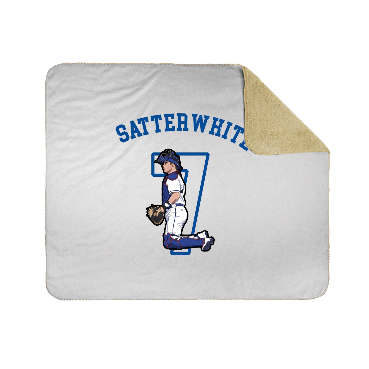 Throw Blanket — Shirsey Arch in White