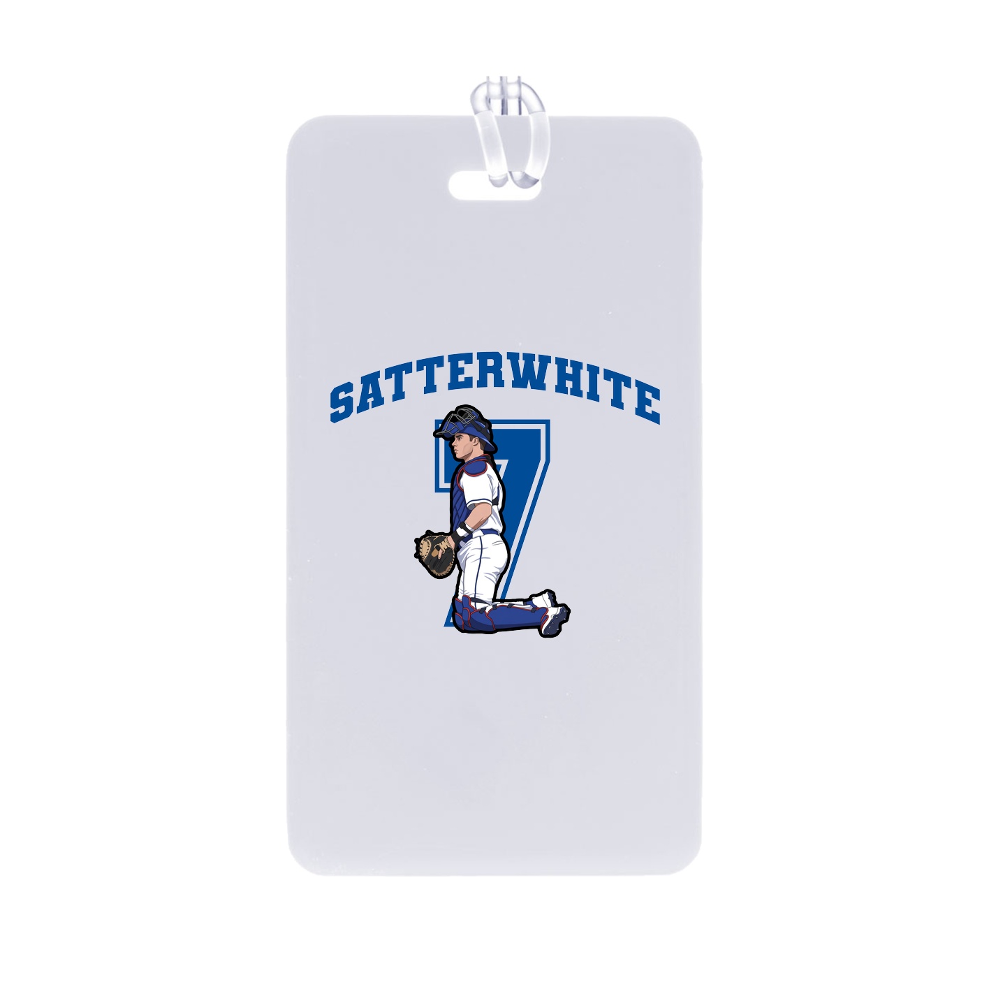 Bag Tag — Number in Classic