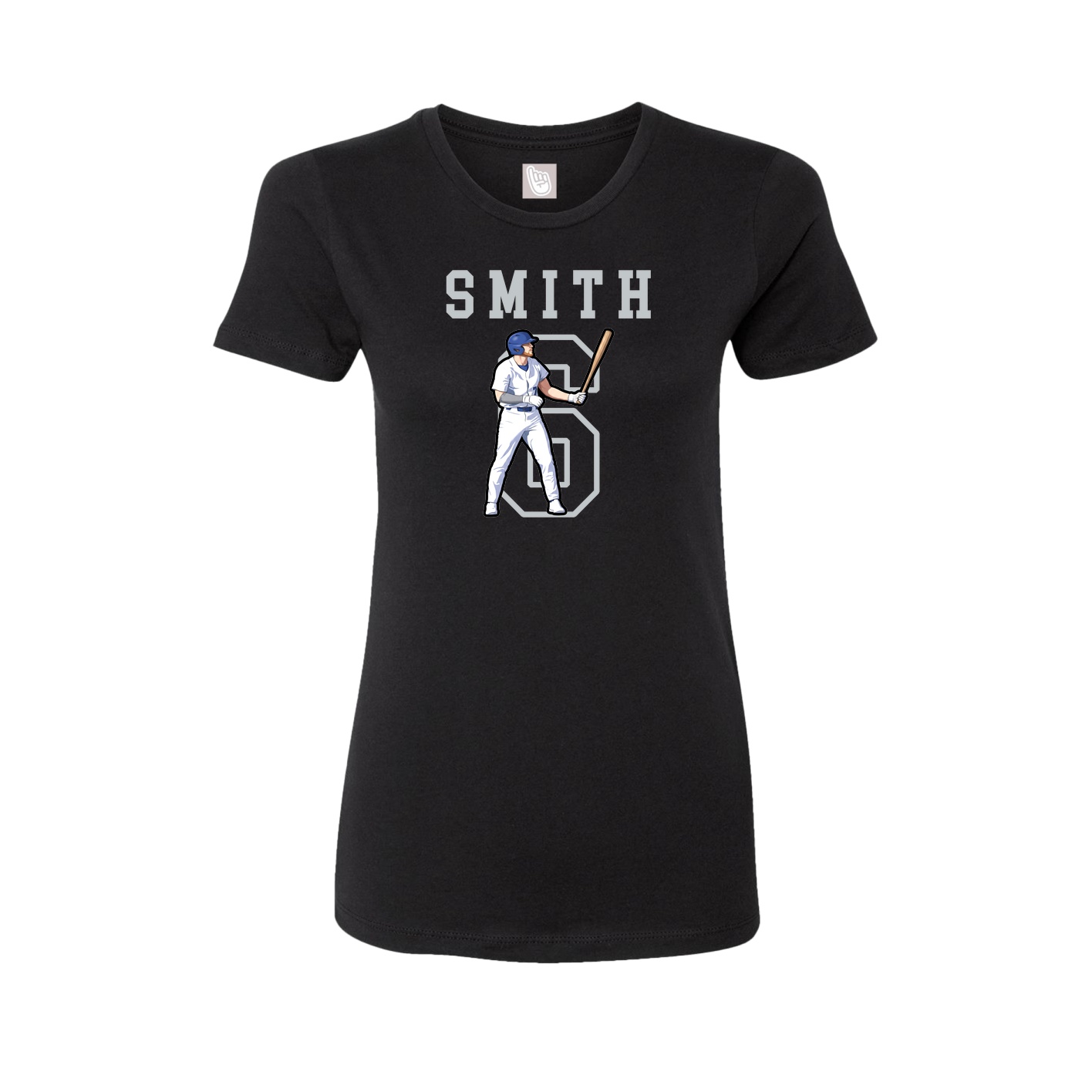 Fitted Women's Tee — Shirsey in Black