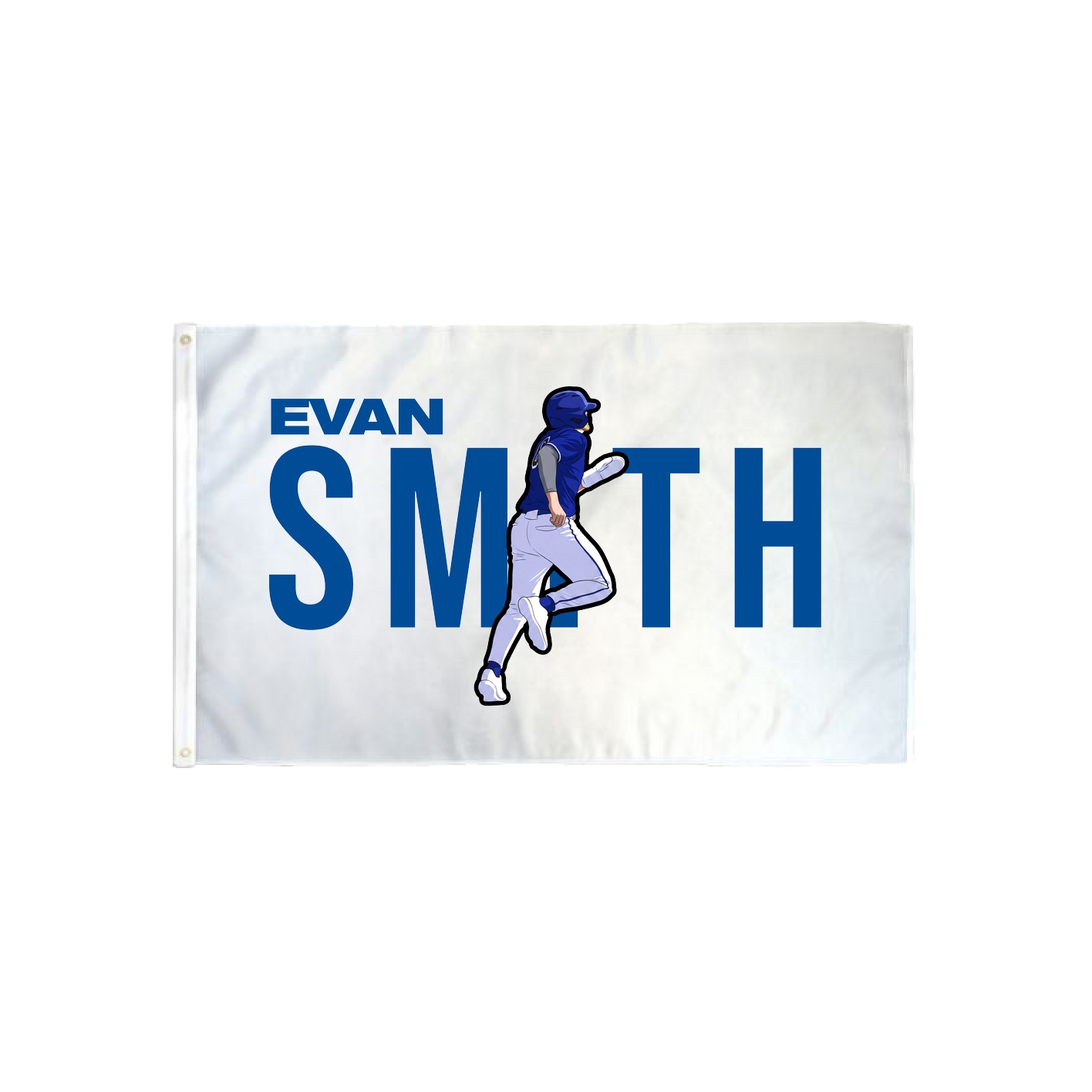3x5 Flag — Player Name in Classic