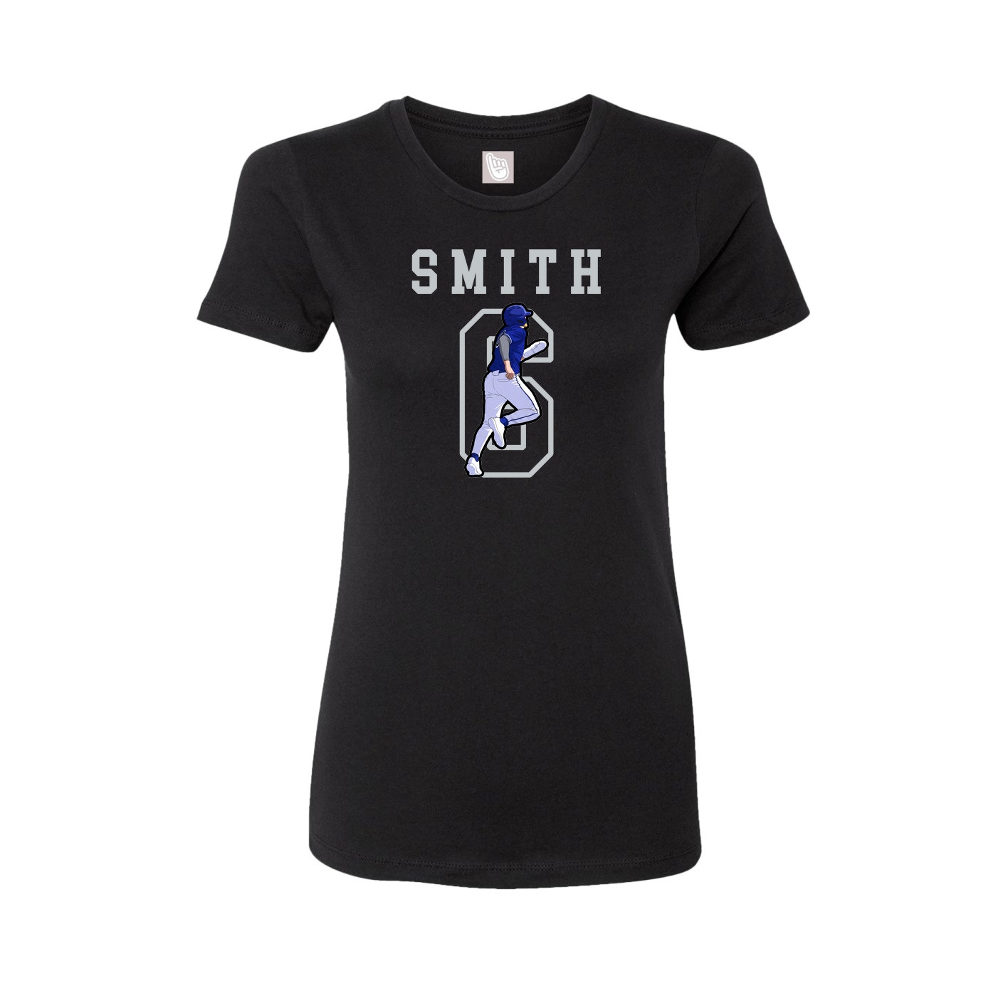 Fitted Women's Tee — Shirsey in Black