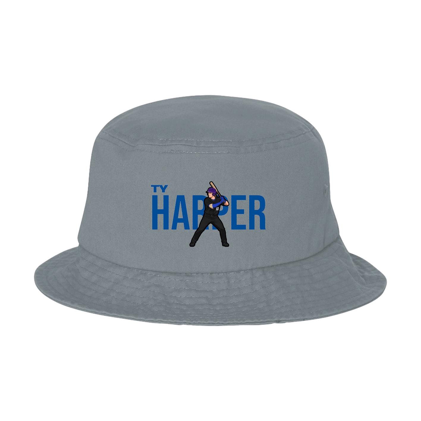 Bucket Cap — Player Name in Grey