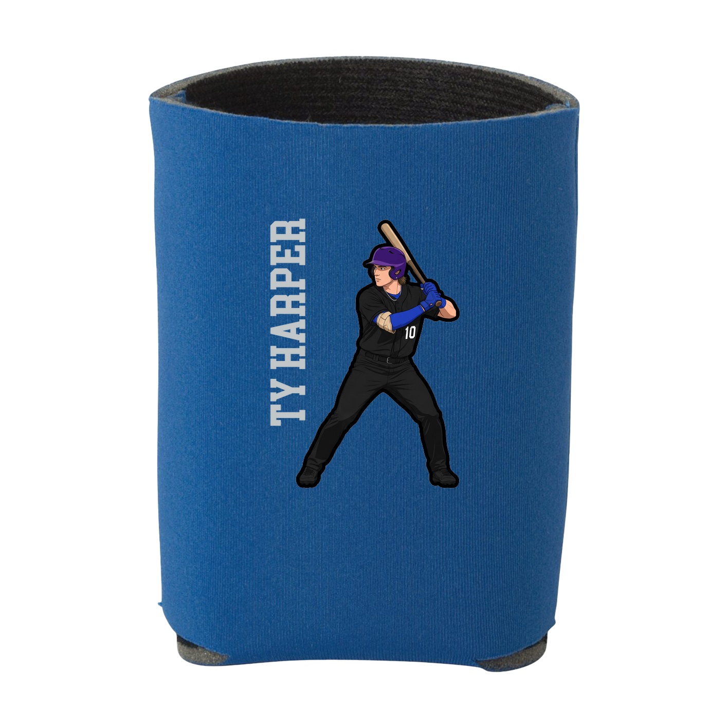 Can Holder — Name Vertical in Royal