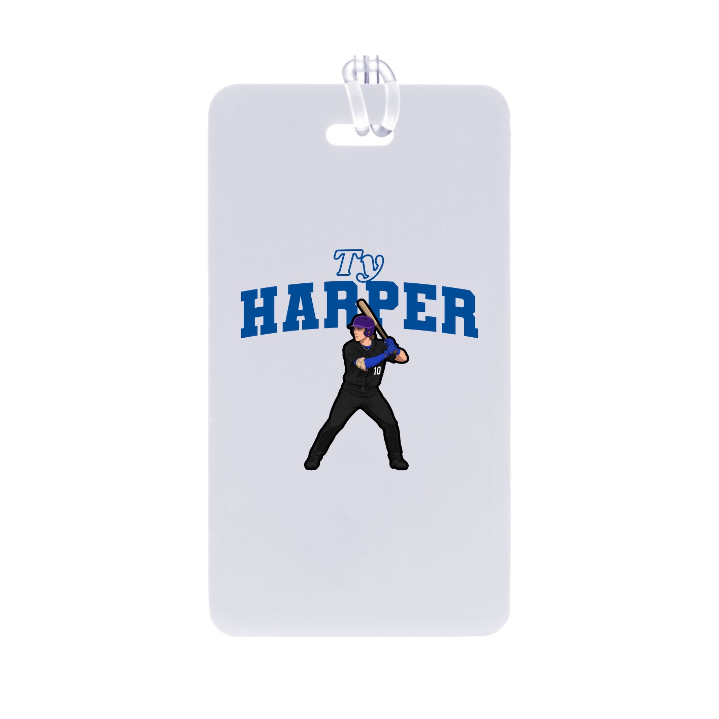 Bag Tag — Name Arch in Classic