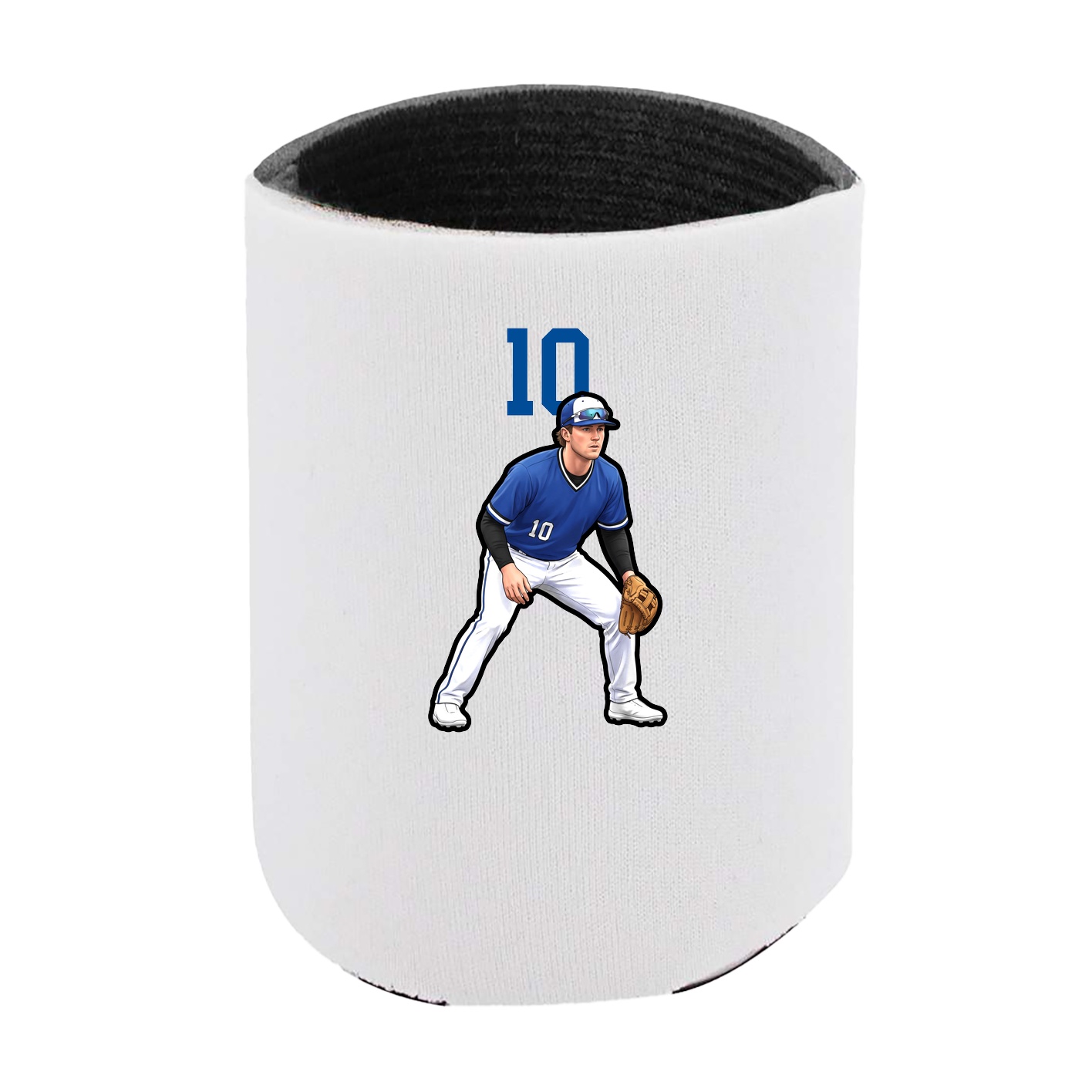 Can Holder — Number Top in White