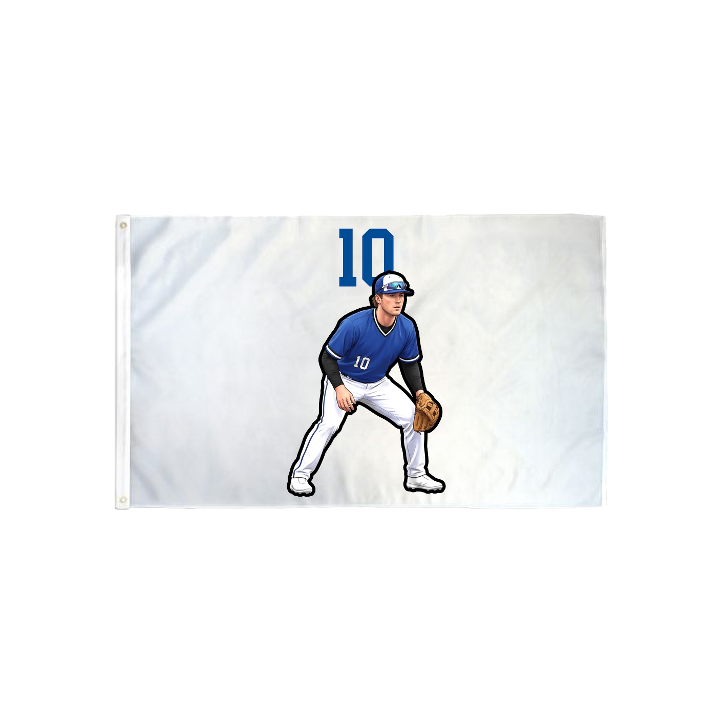 3x5 Flag — Number Top in Classic