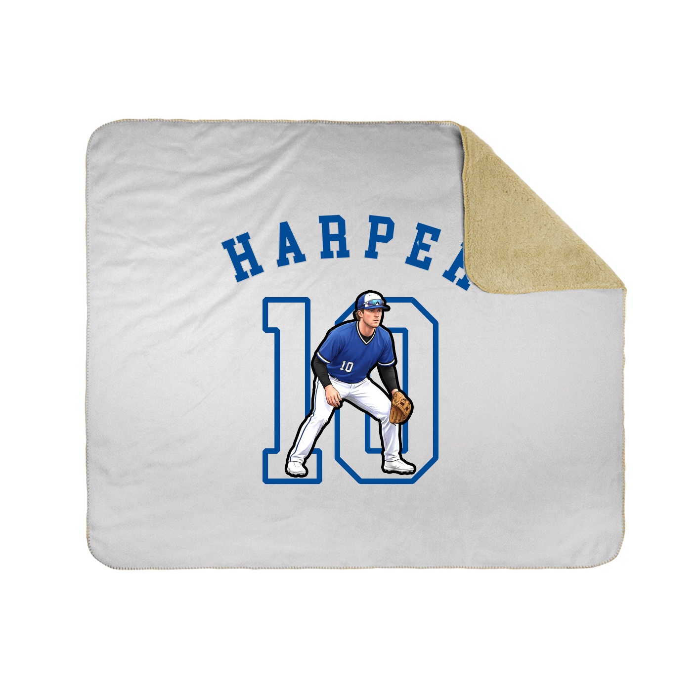 Throw Blanket — Shirsey Arch in White