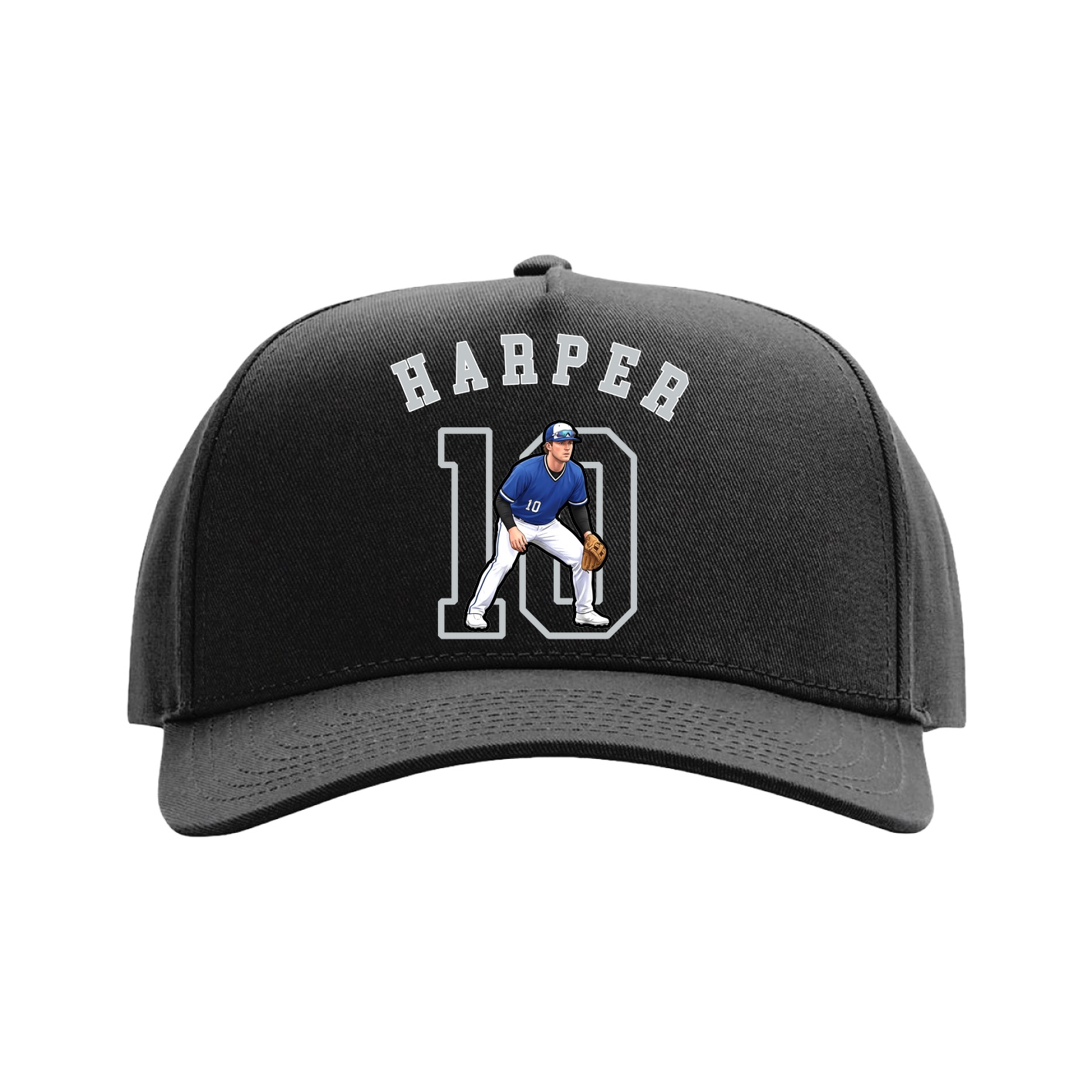 Full Fabric Five-Panel Champ Cap