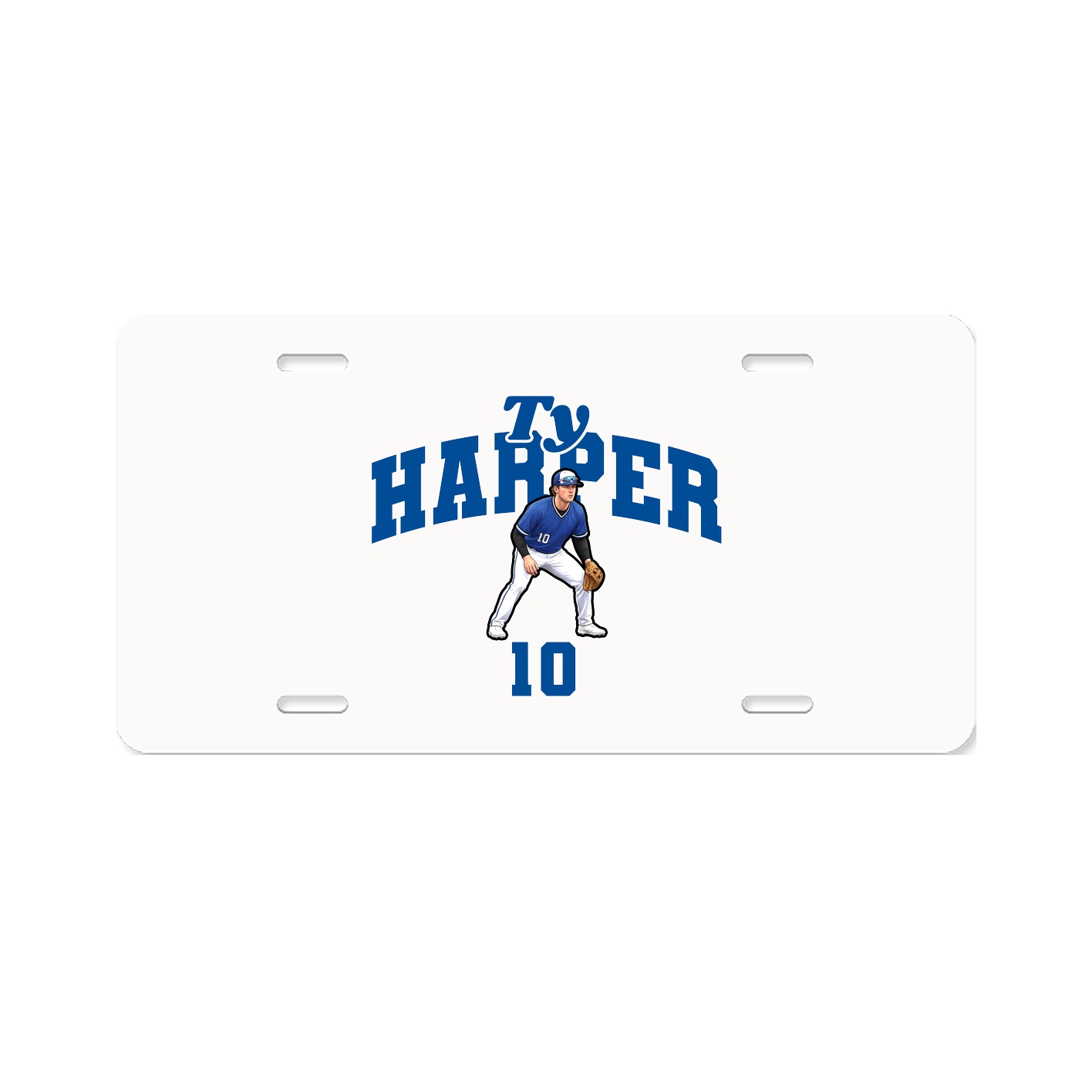 License Plate — Signature Arch in Classic