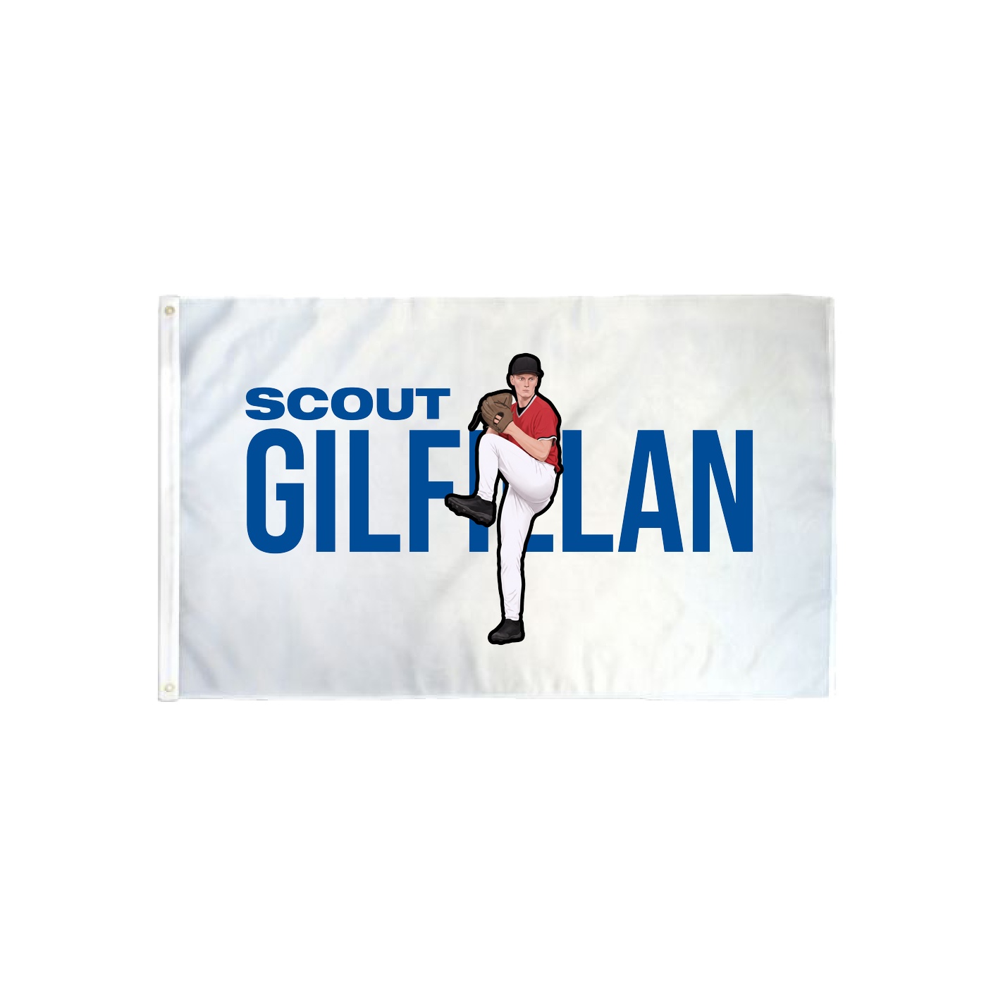 3x5 Flag — Player Name in Classic