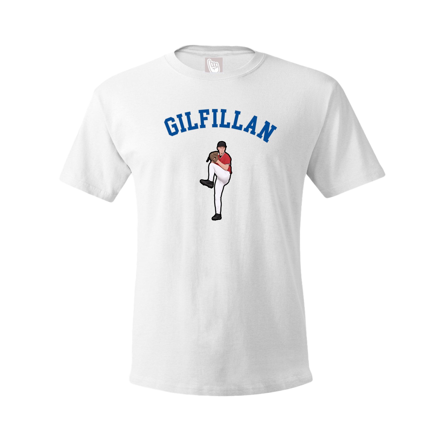 Youth Tee — Shirsey Arch in White