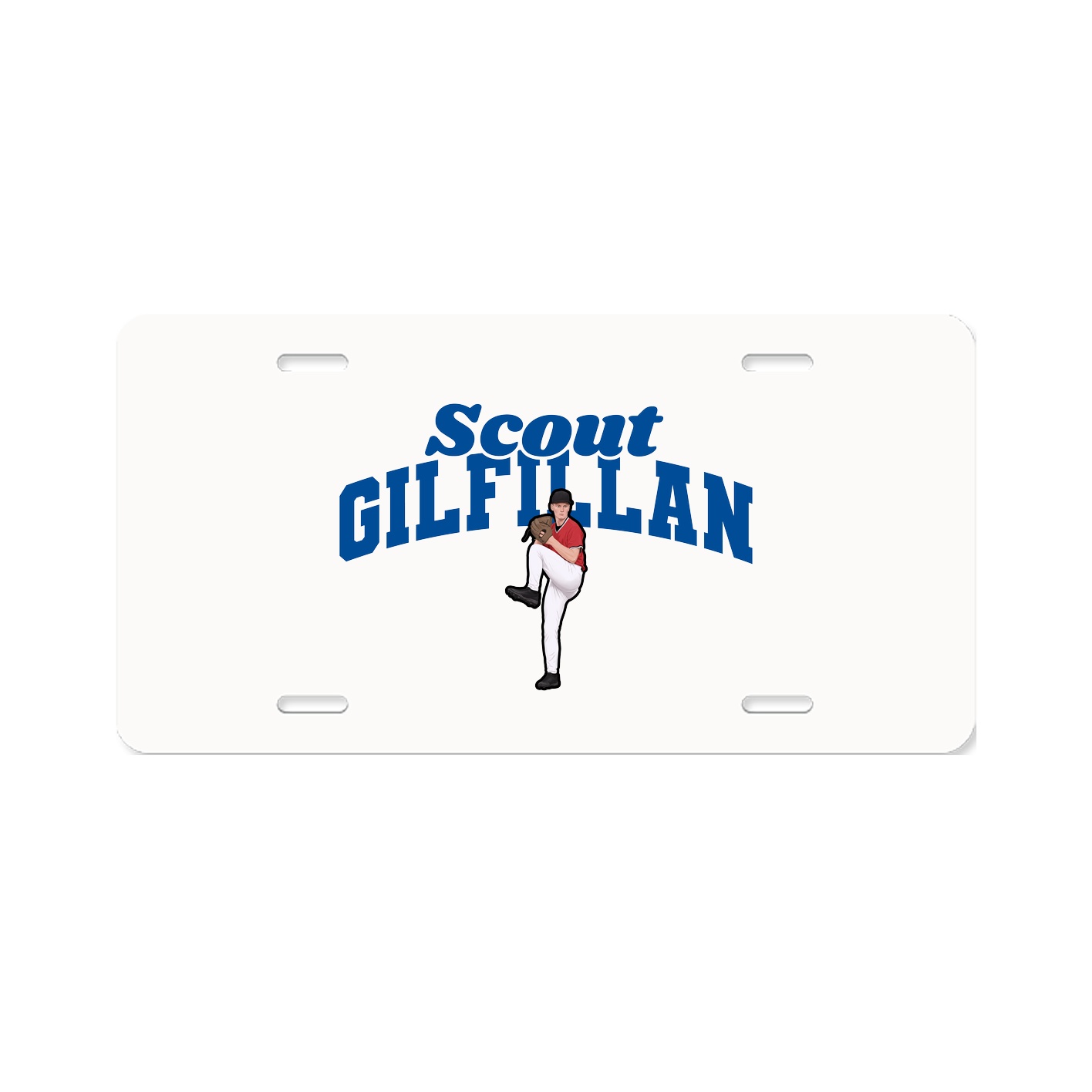License Plate — Signature Arch in Classic