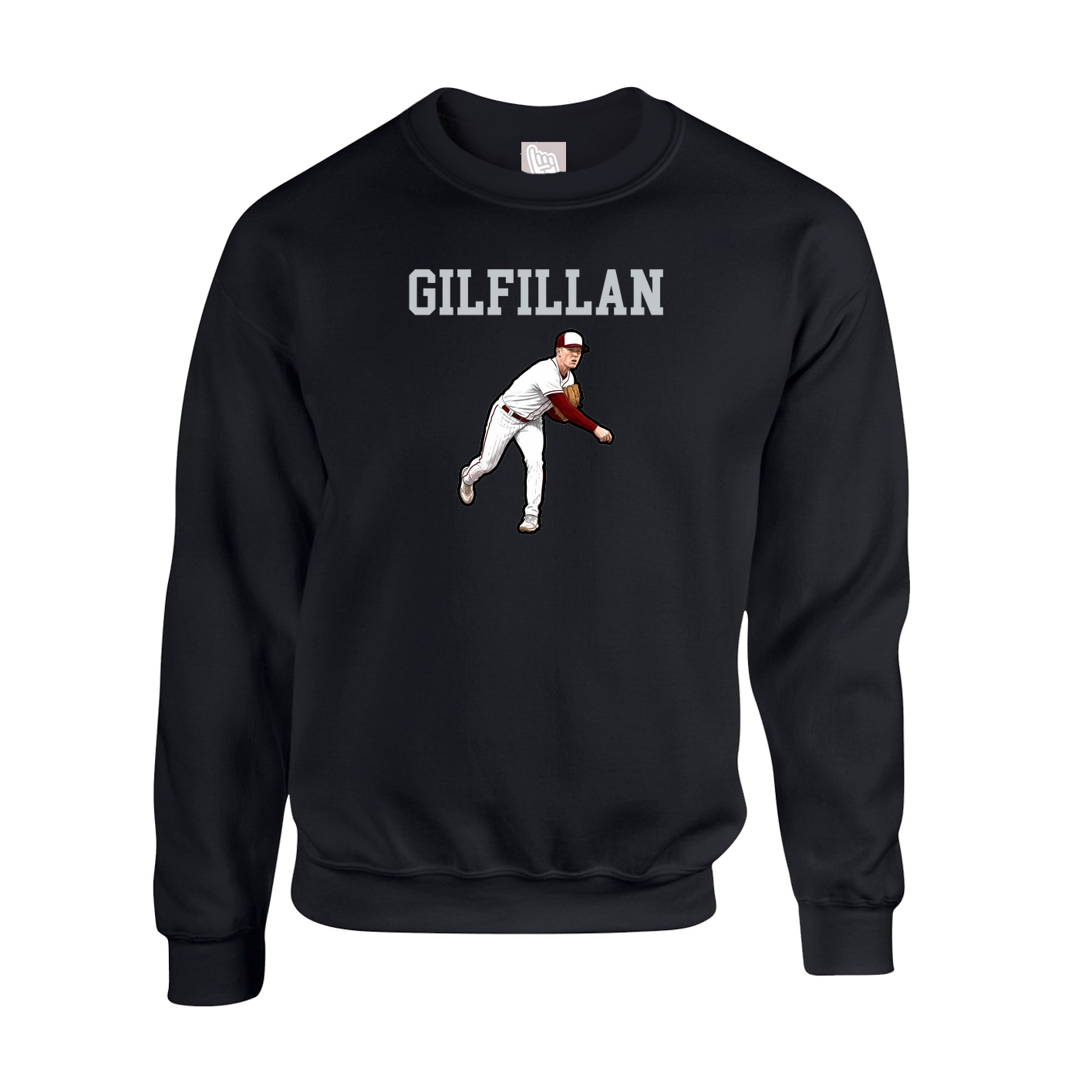 Fleece Crew — Shirsey in Black