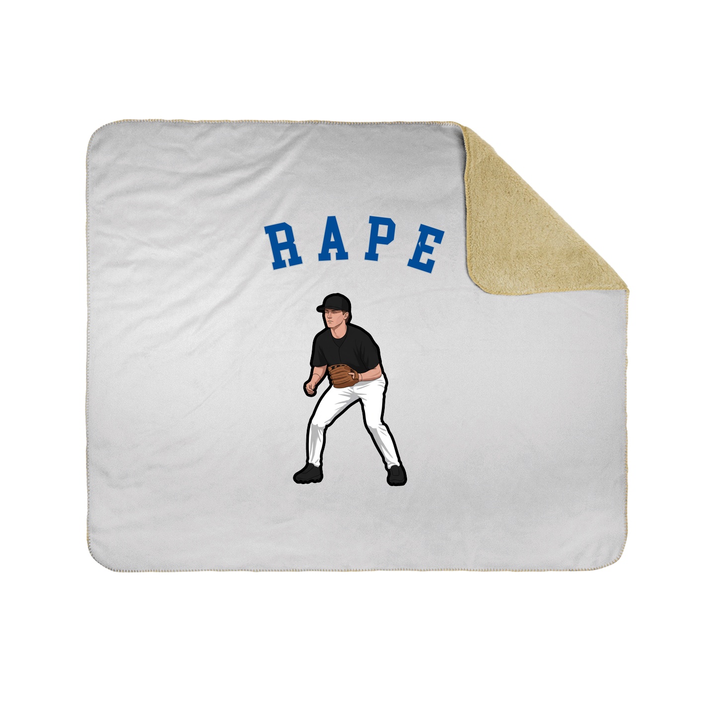 Throw Blanket — Shirsey Arch in White