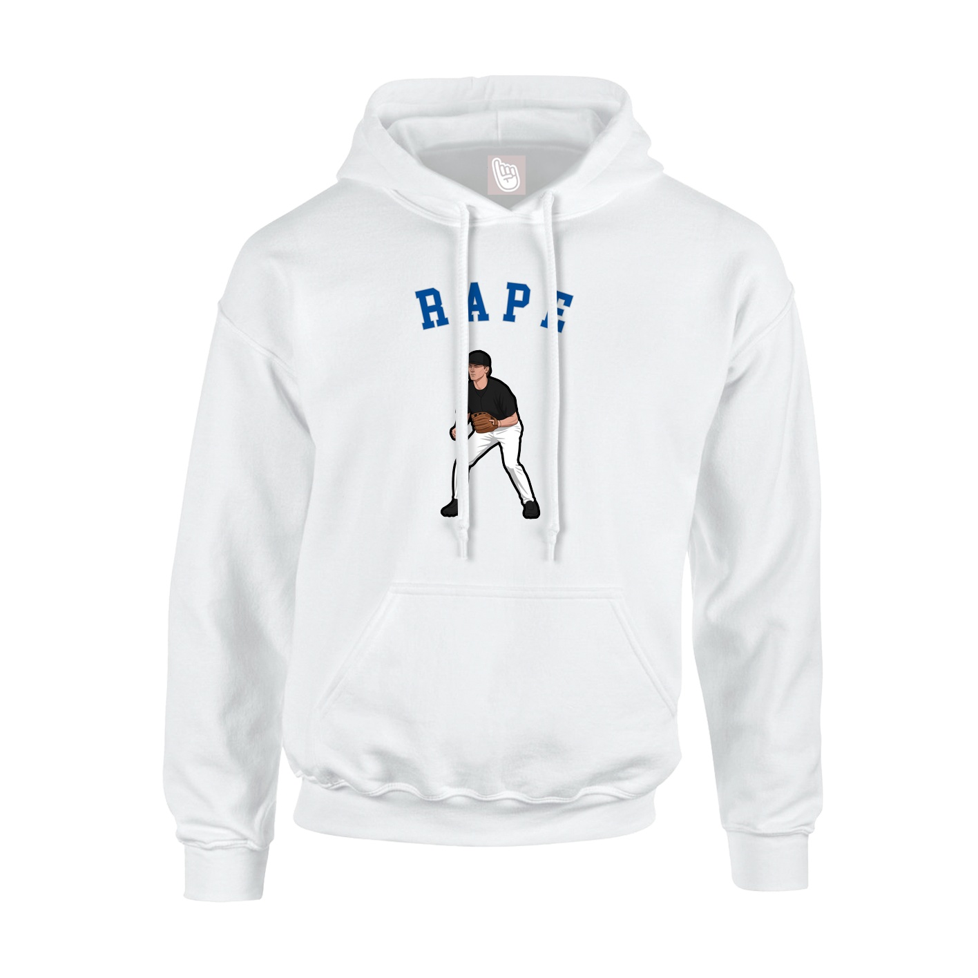 Hoodie — Shirsey Arch in White
