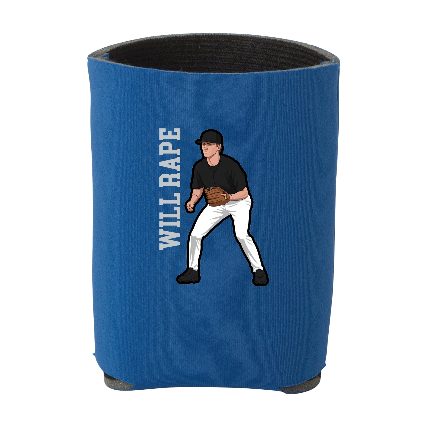 Can Holder — Name Vertical in Royal