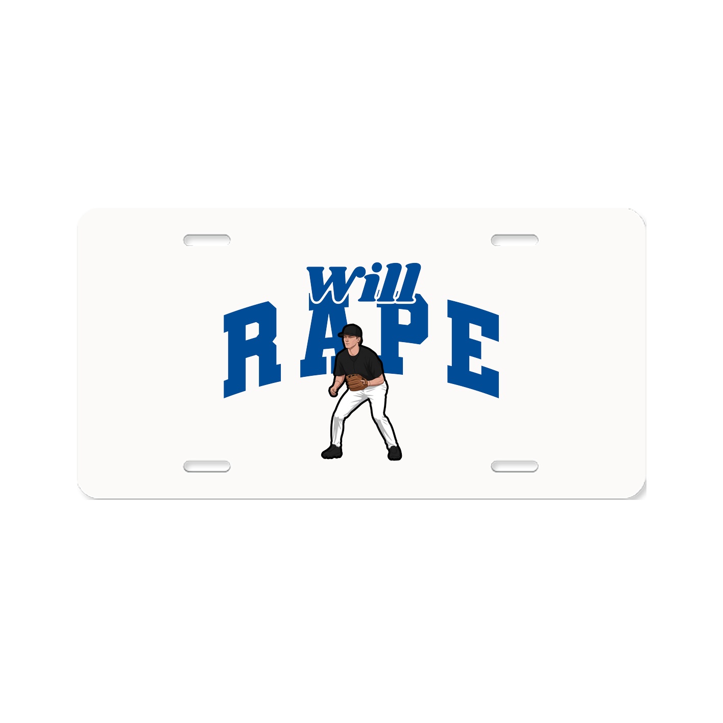 License Plate — Signature Arch in Classic