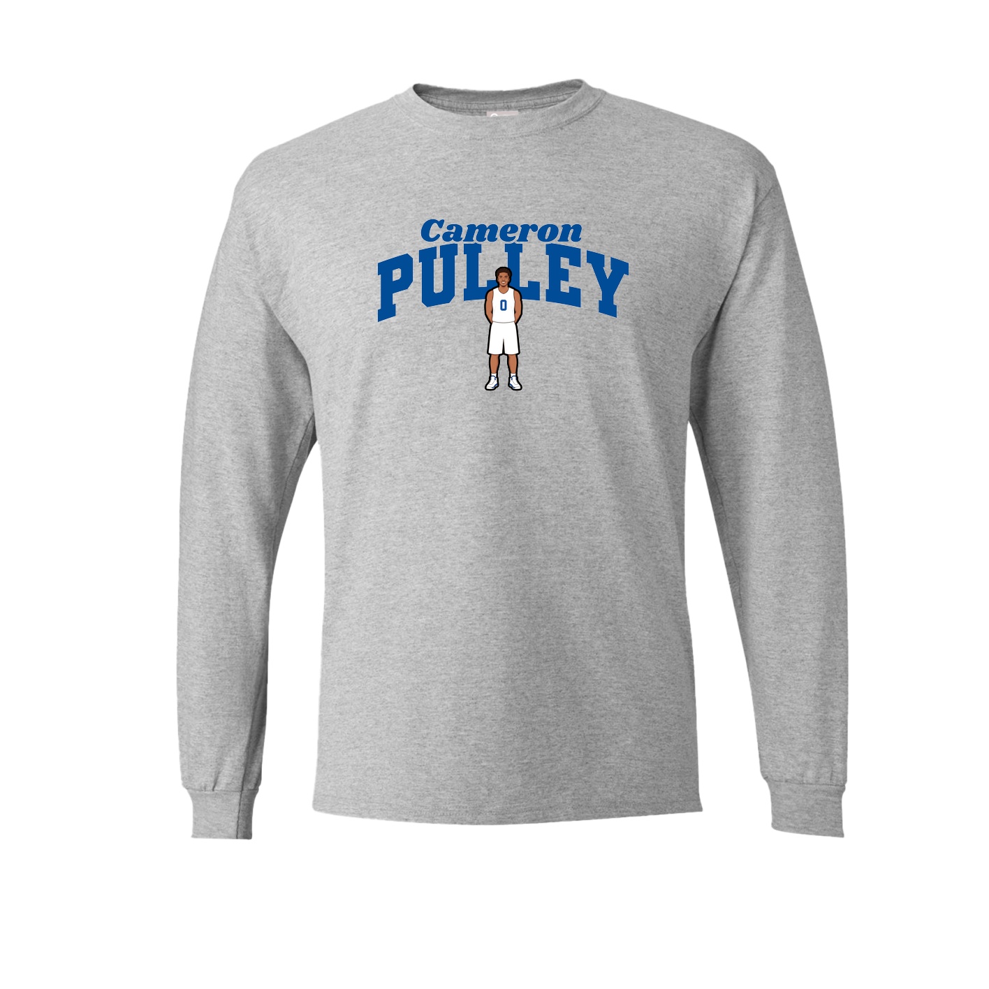 Long Sleeve Tee — Signature Arch in Grey