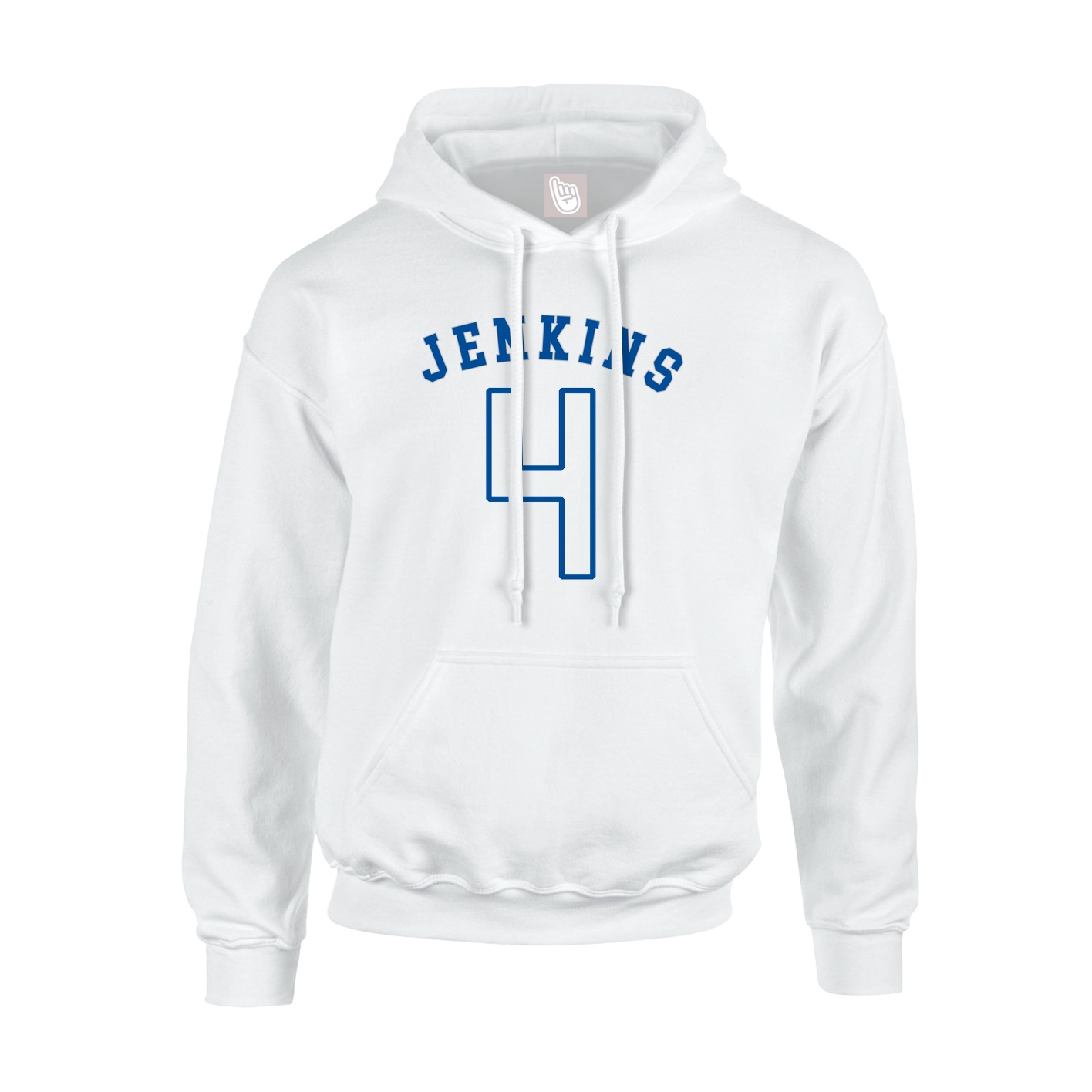 Hoodie — Shirsey Arch in White