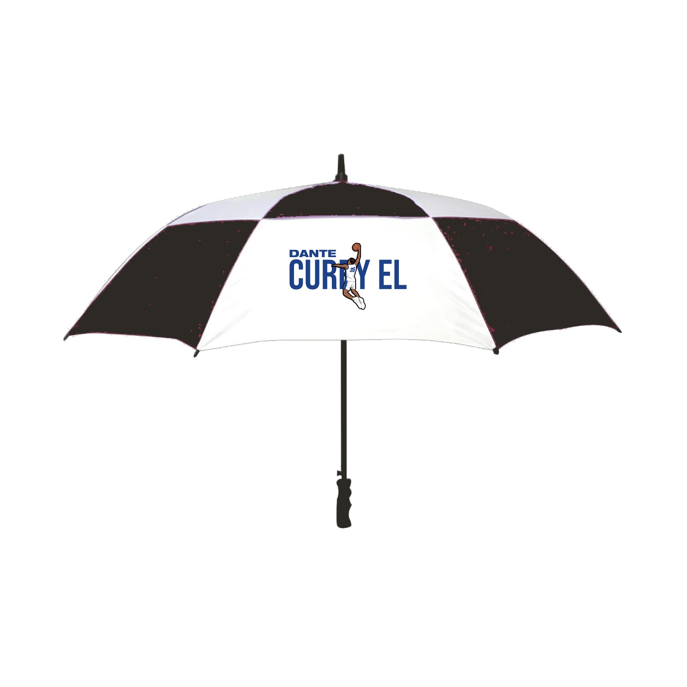 Golf Umbrella — Player Name in Black
