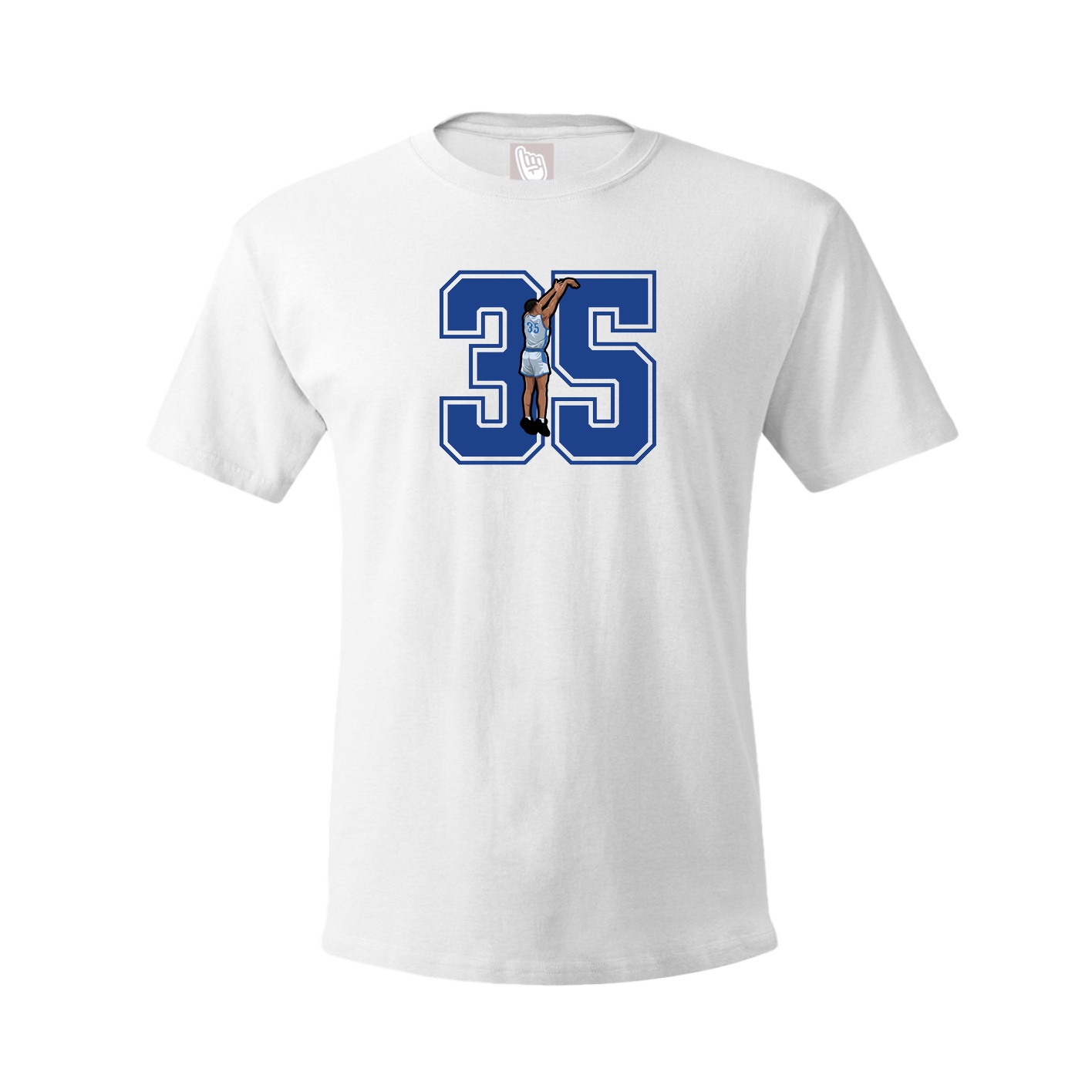 Tee — Number in White