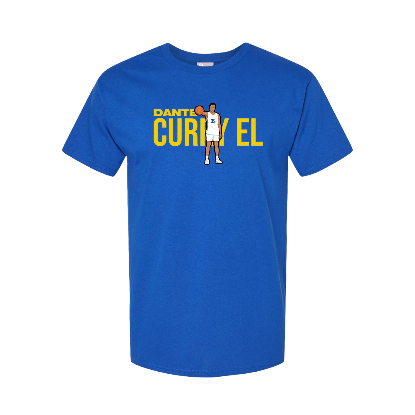 Tee — Player Name in Royal