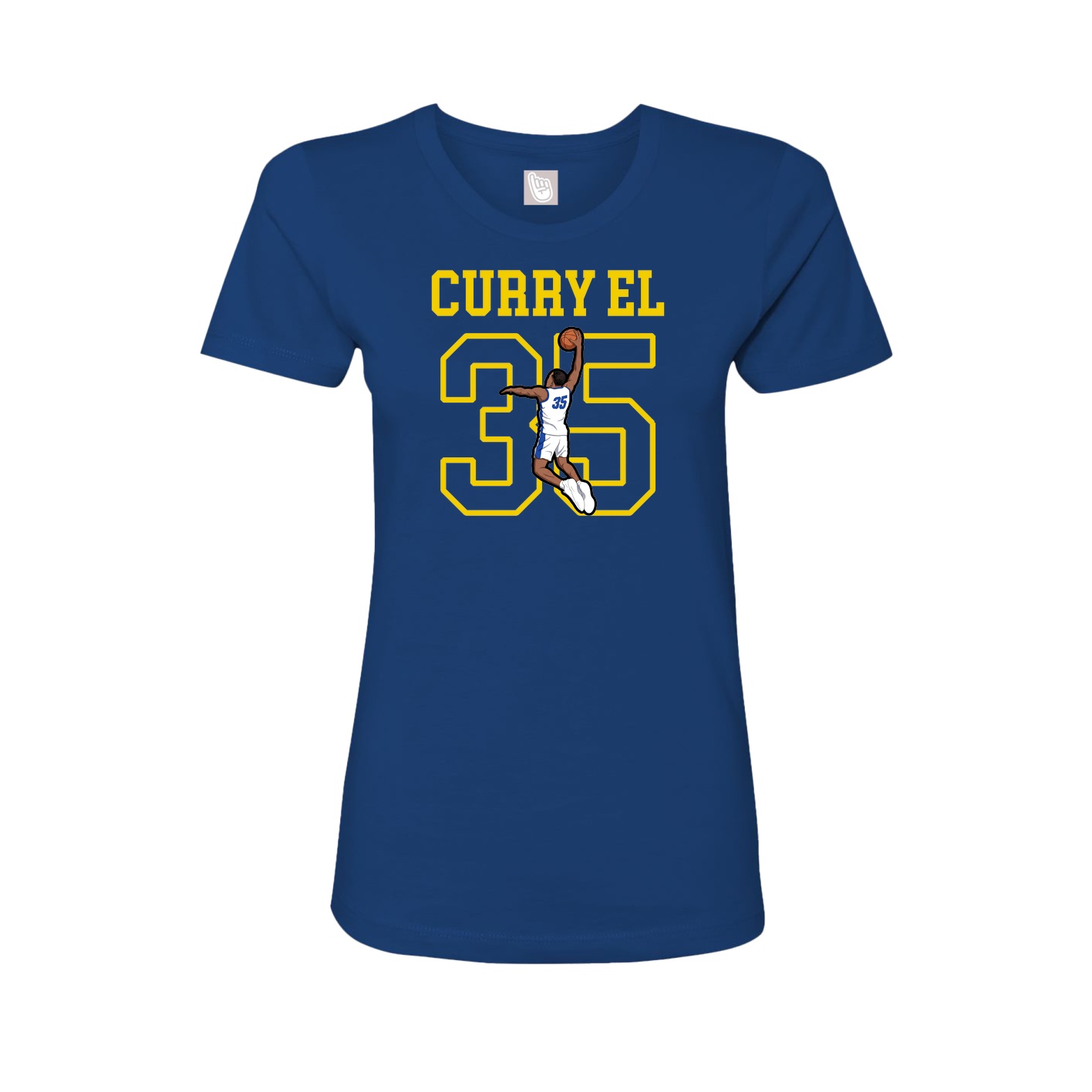 Fitted Women's Tee — Shirsey in Royal