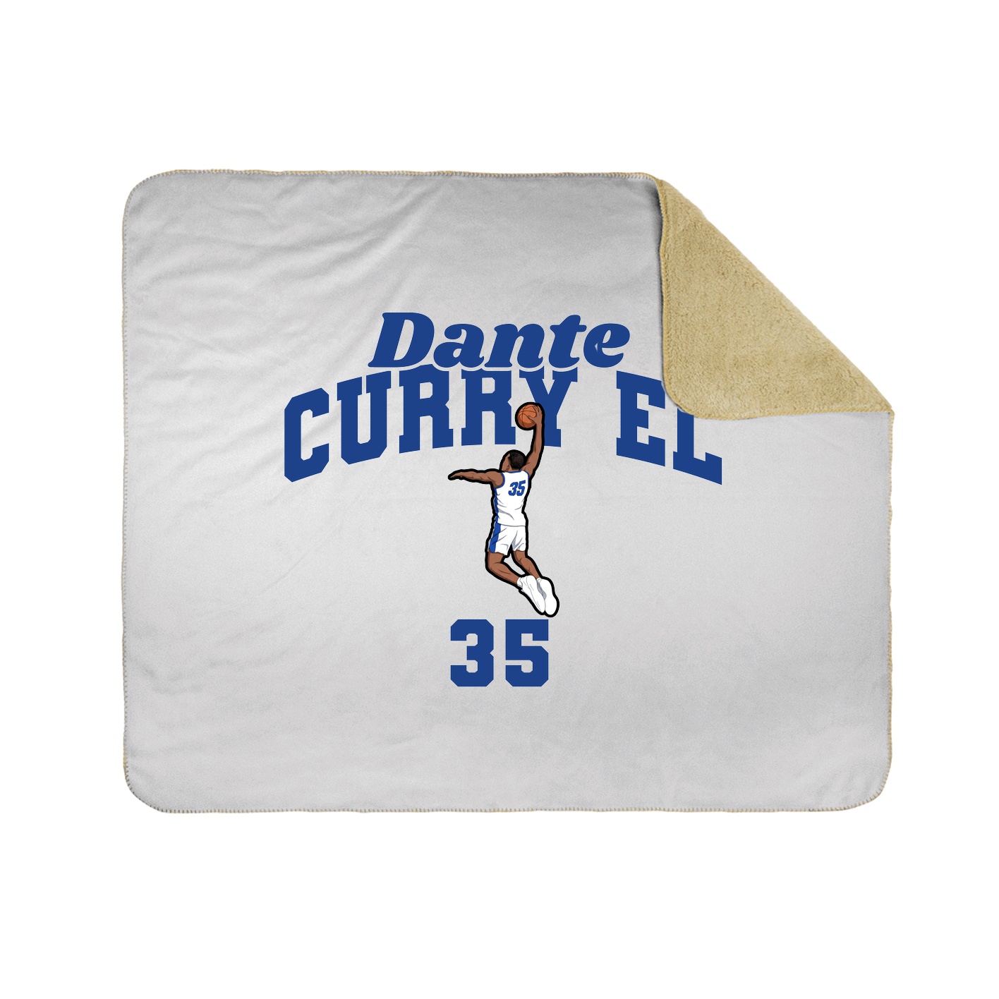 Throw Blanket — Signature Arch in White