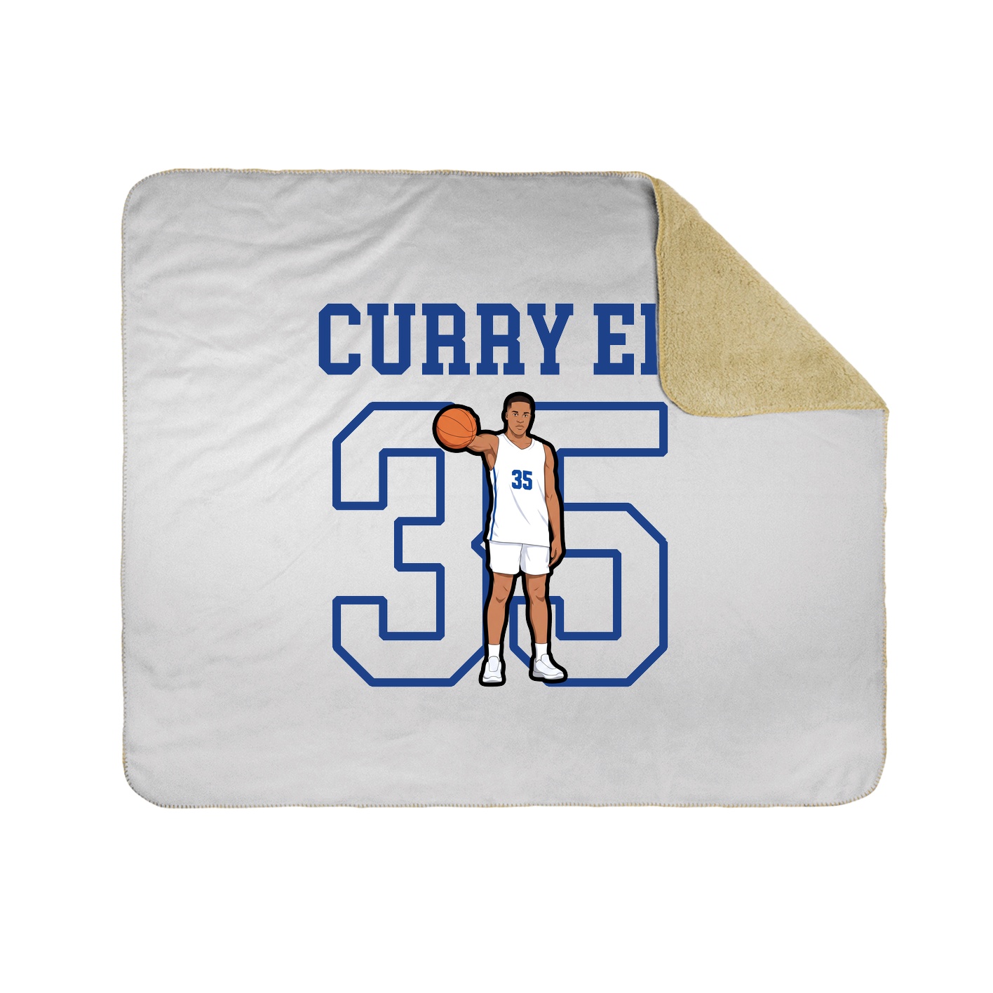 50x60 Sherpa Lined Throw Blanket