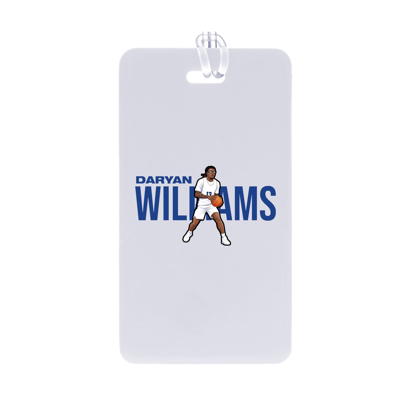 Bag Tag — Player Name in Classic
