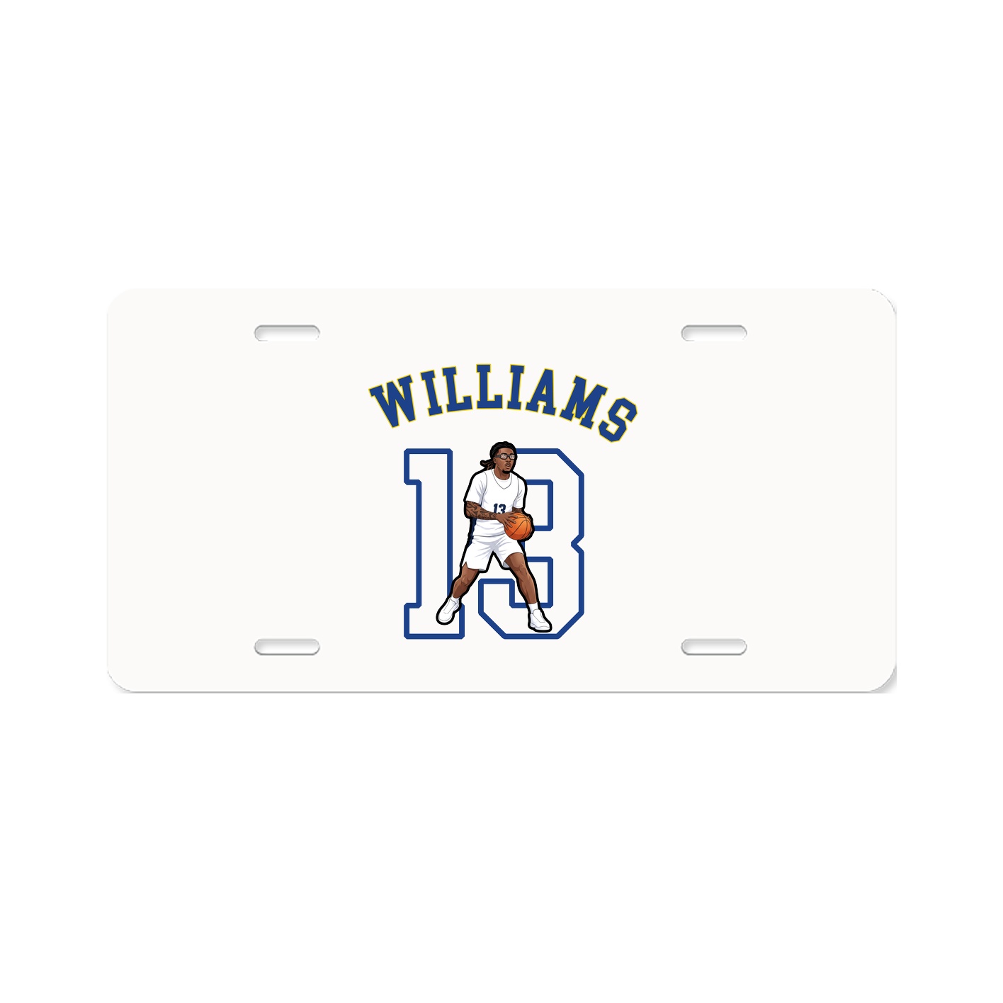 License Plate — Shirsey Arch in Classic