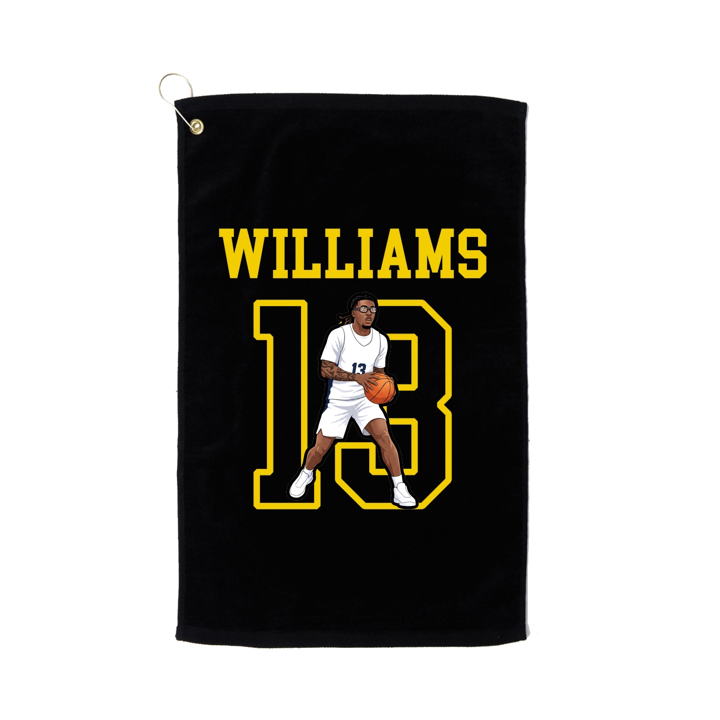 Golf Towel — Shirsey in Black