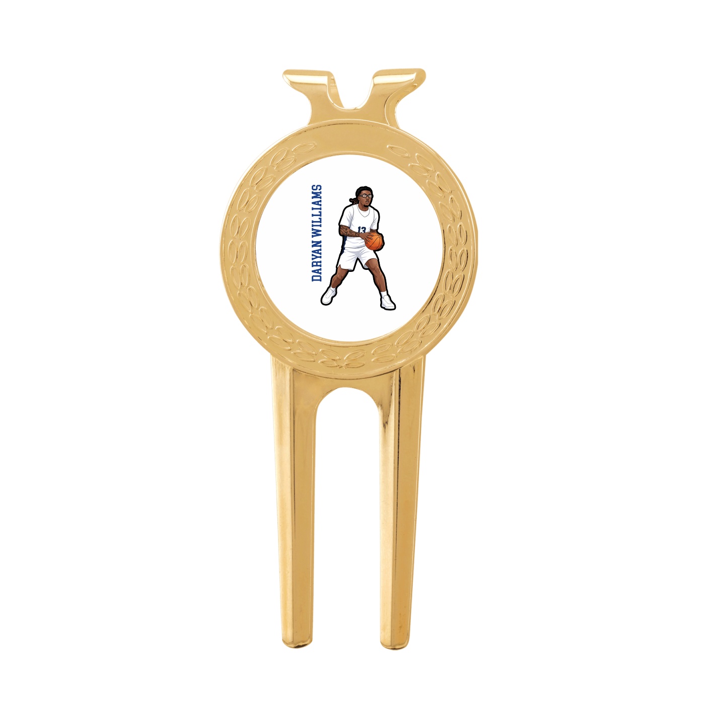 Divot Tool with Ball Marker — Name Vertical in Classic