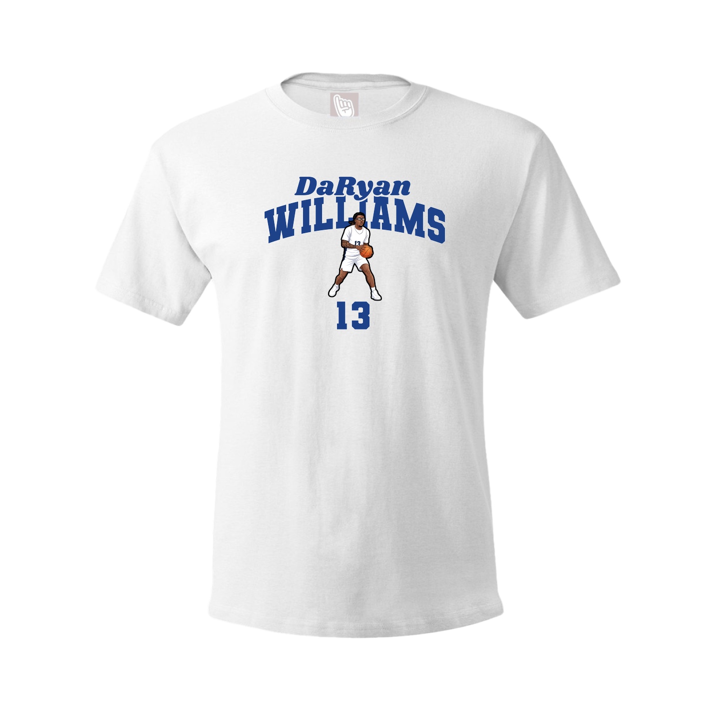 Youth Tee — Signature Arch in White